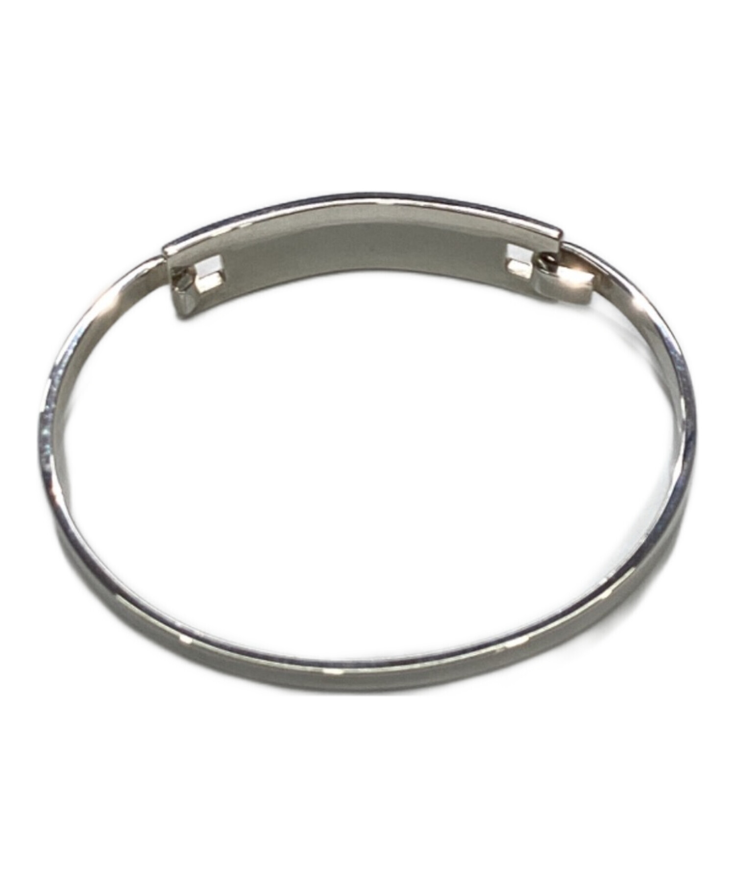 中古・古着通販】Tiffany & Co. (ティファニー) IDプレートバングル