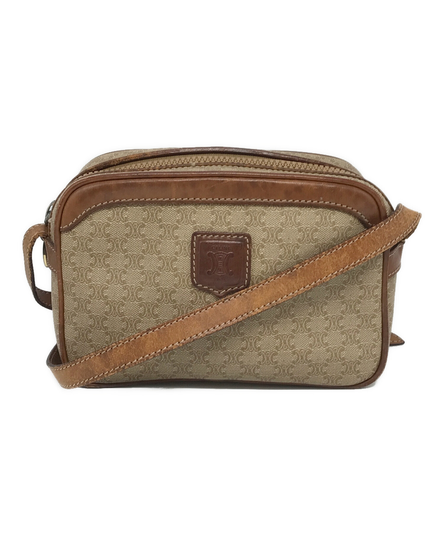 中古・古着通販】CELINE (セリーヌ) トリオンフショルダーバッグ 