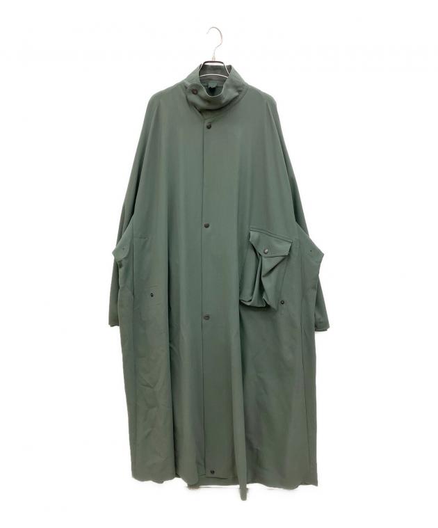 中古・古着通販】HYKE (ハイク) TRETCH TROPICAL MILITARY COAT