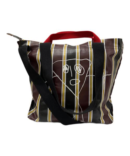 中古・古着通販】PLAN C (プランシー) ストライプ3WAYバッグ｜ブランド