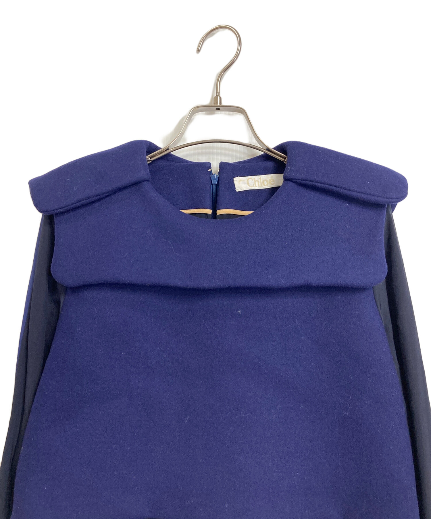 中古・古着通販】Chloe (クロエ) ビックカラープリーツ 中古・古着通販】Chloe (クロエ) ビックカラープリーツ