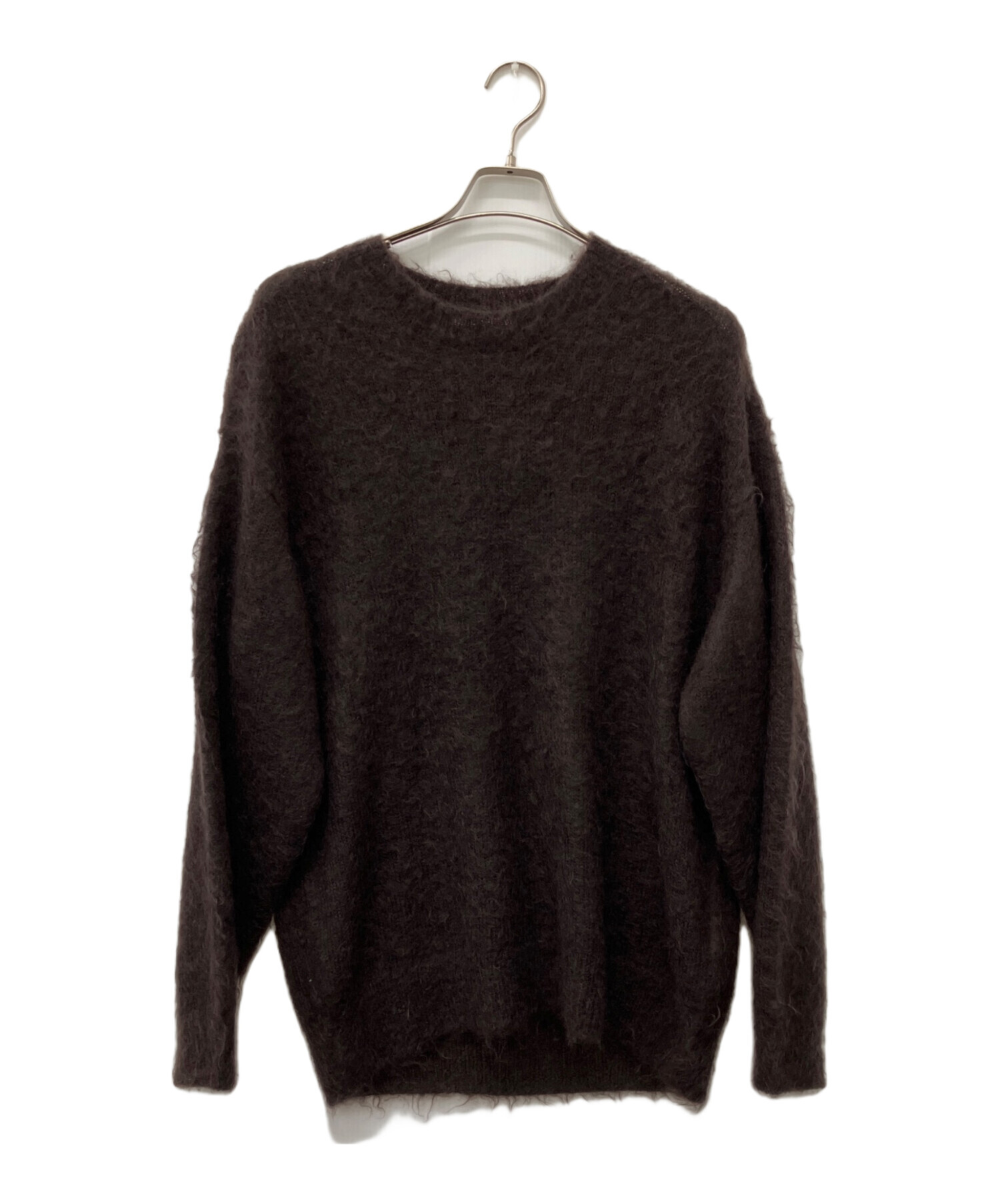中古・古着通販】AURALEE (オーラリー) BRUSHED SUPER KID MOHAIR KNIT 