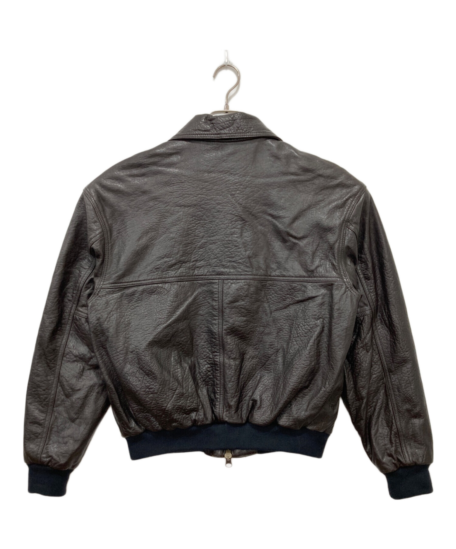 【極美品】ZARA ラムレザー　フライトジャケット　MA1 羊革 極美品】ZARA ラムレザー フライトジャケット MA1 羊革