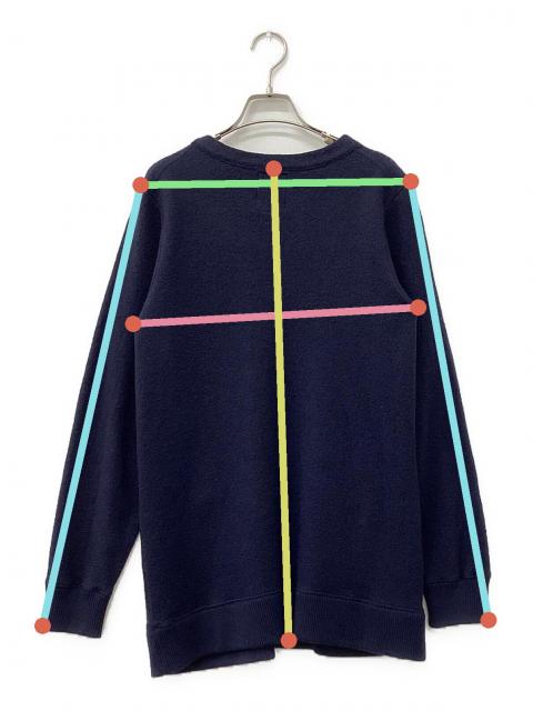 中古・古着通販】VISVIM (ビズビム) SELMER LONG CARDIGAN ネイビー