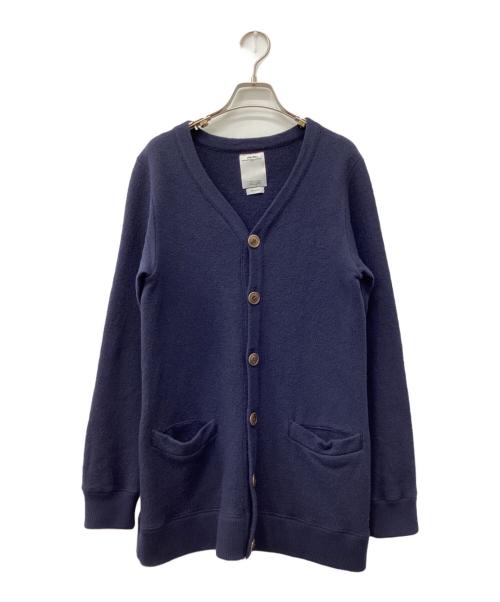 visvim SELMER CARDIGAN Vネックカーディガン サイズ2 中古・古着通販】VISVIM (ビズビム) SELMER LONG CARDIGAN ネイビー