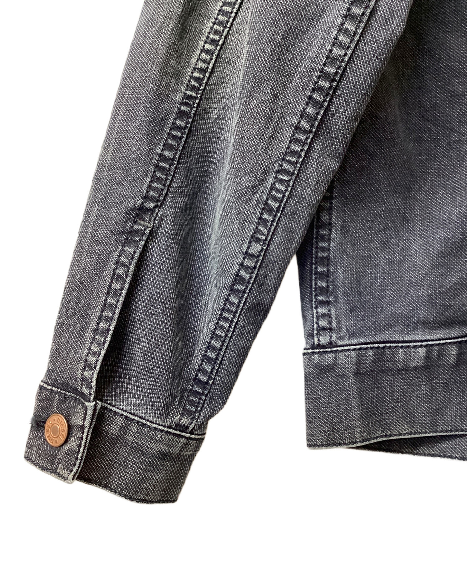 中古・古着通販】DIESEL (ディーゼル) デニムジャケット ネイビー