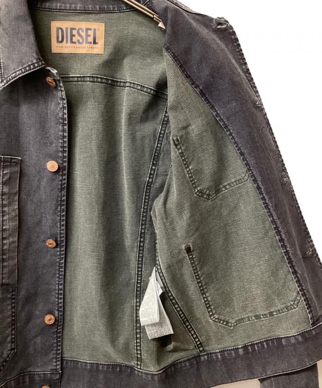 中古・古着通販】DIESEL (ディーゼル) デニムジャケット ネイビー