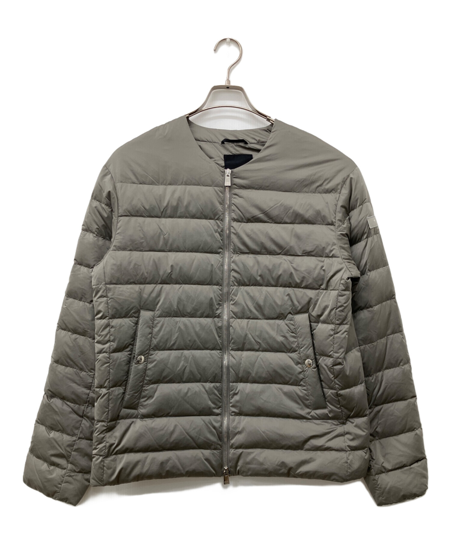 中古・古着通販】TATRAS (タトラス) ノーカラーダウンジャケット