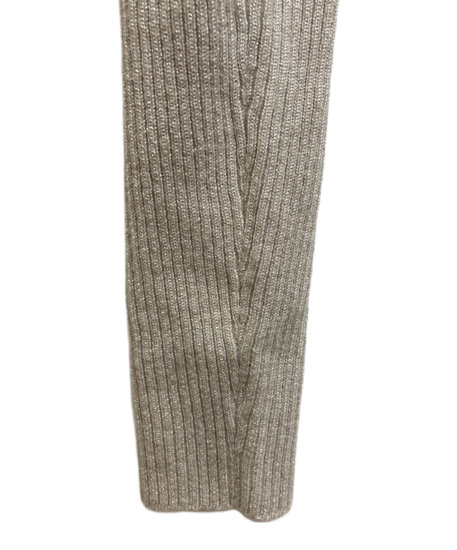 未使用タグ付 ファビアナ フィリッピ カシミヤ ハイネック ニット ワンピース 中古・古着通販】Fabiana Filippi (ファビアナフィリッピ) カシミヤ