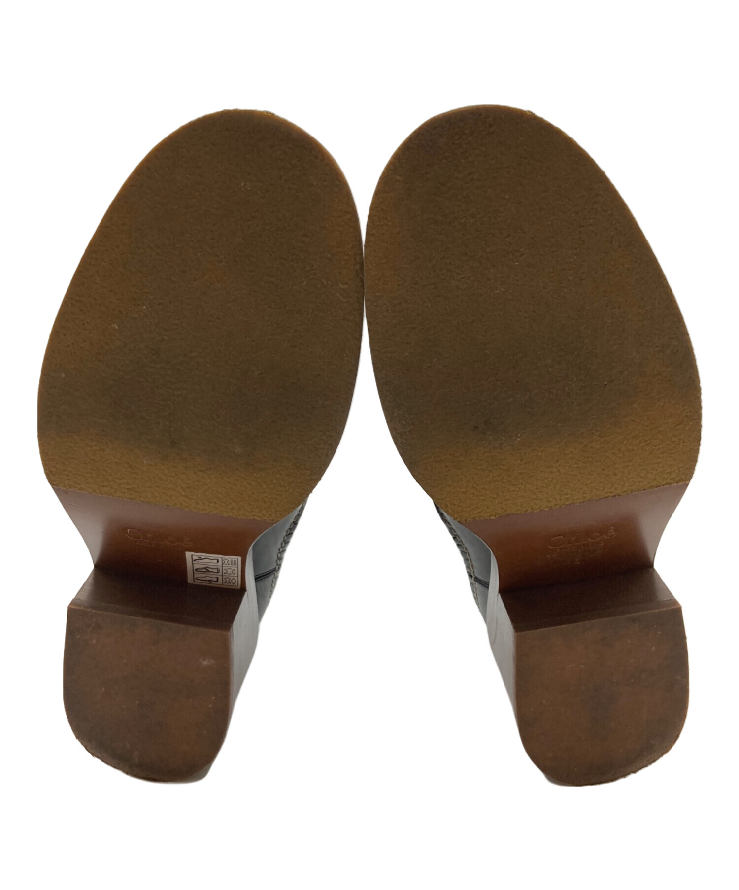 中古・古着通販】Chloe (クロエ) チェルシーブーツ ブラック サイズ:37