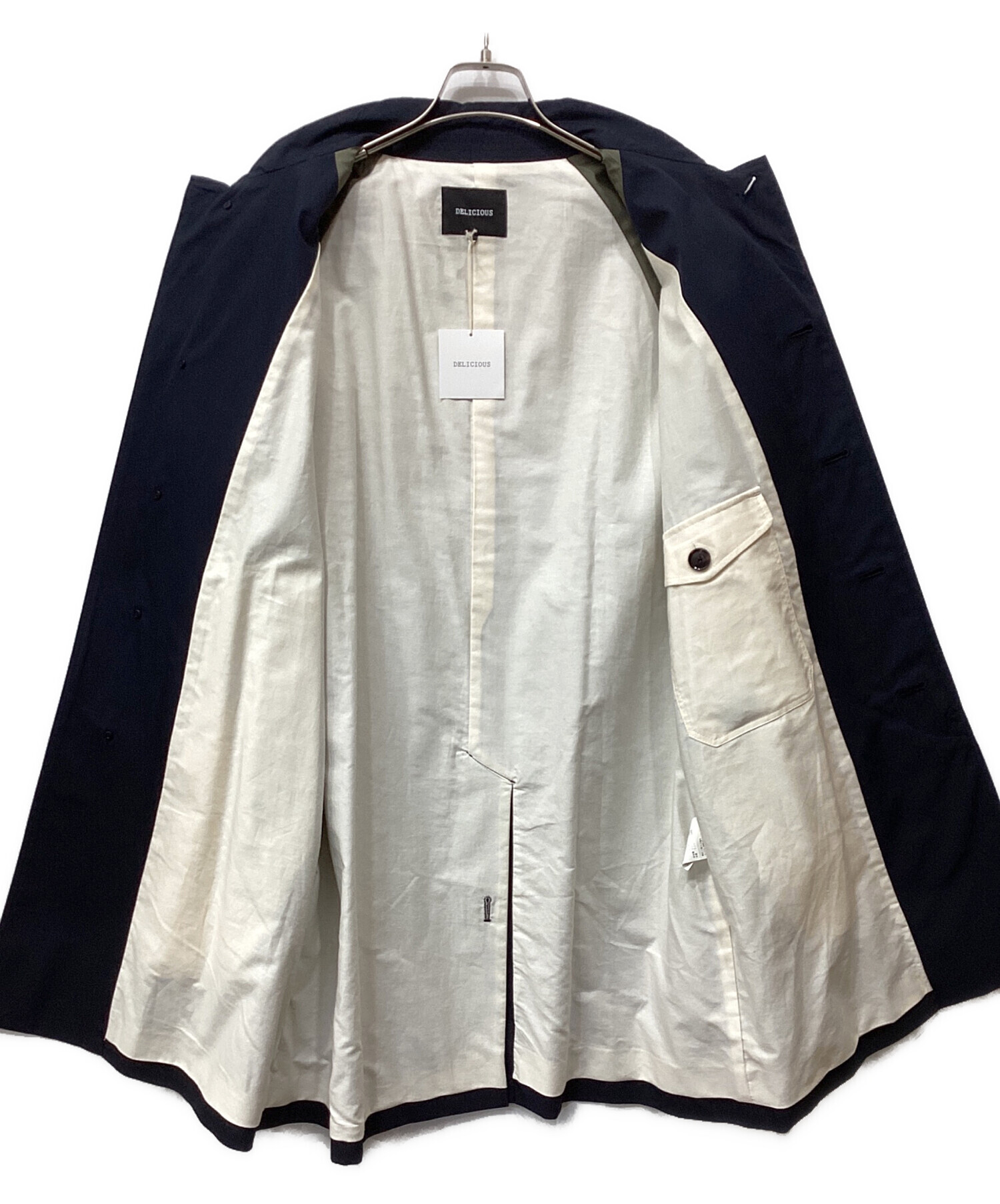 中古・古着通販】DELICIOUS (デリシャツ) Travel Coat / ラウンド