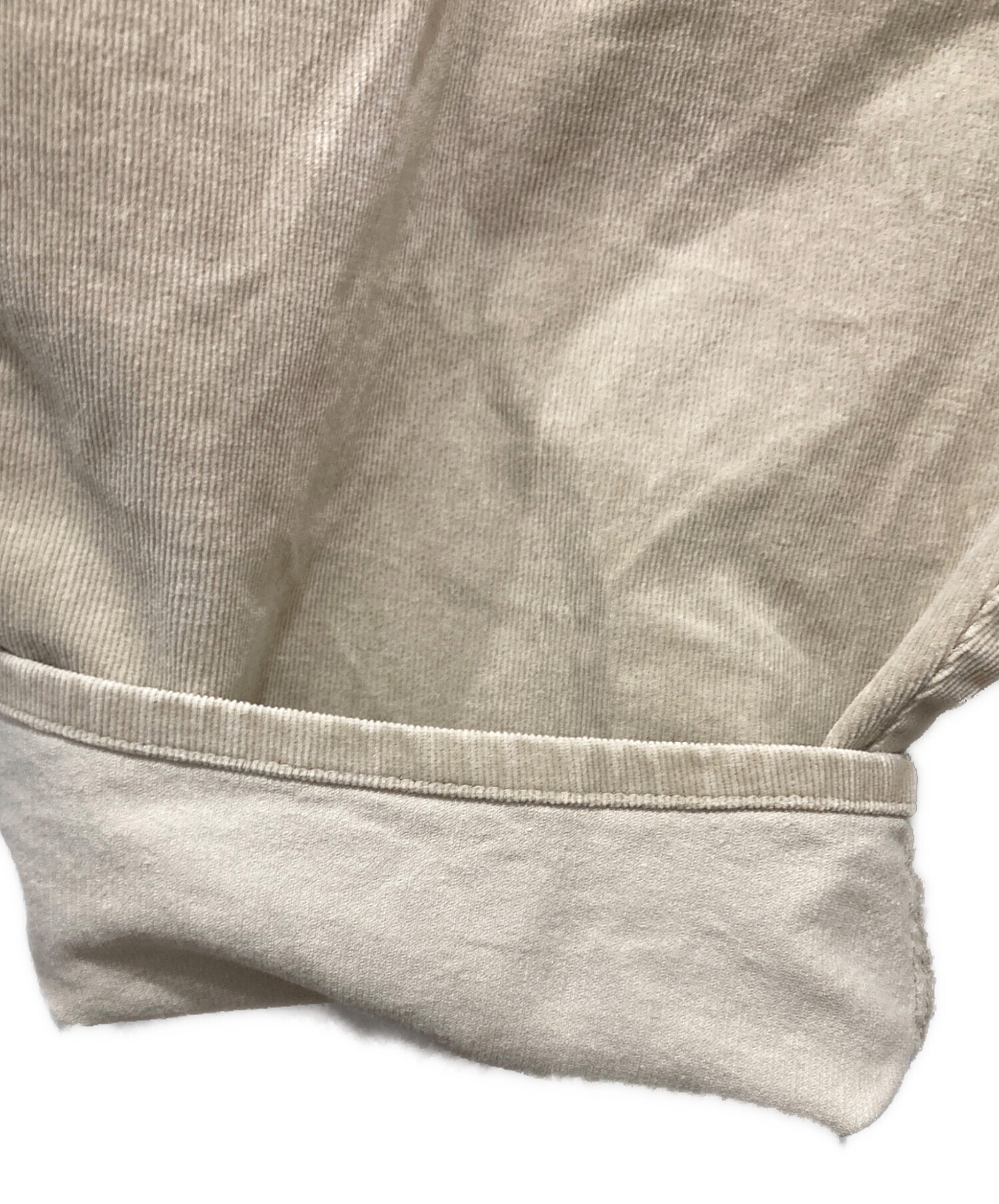 BASCOマオパンツ　太畝コーデュロイ　サンド 中古・古着通販】BASCO (バスコ) コーデュロイマオパンツ ベージュ