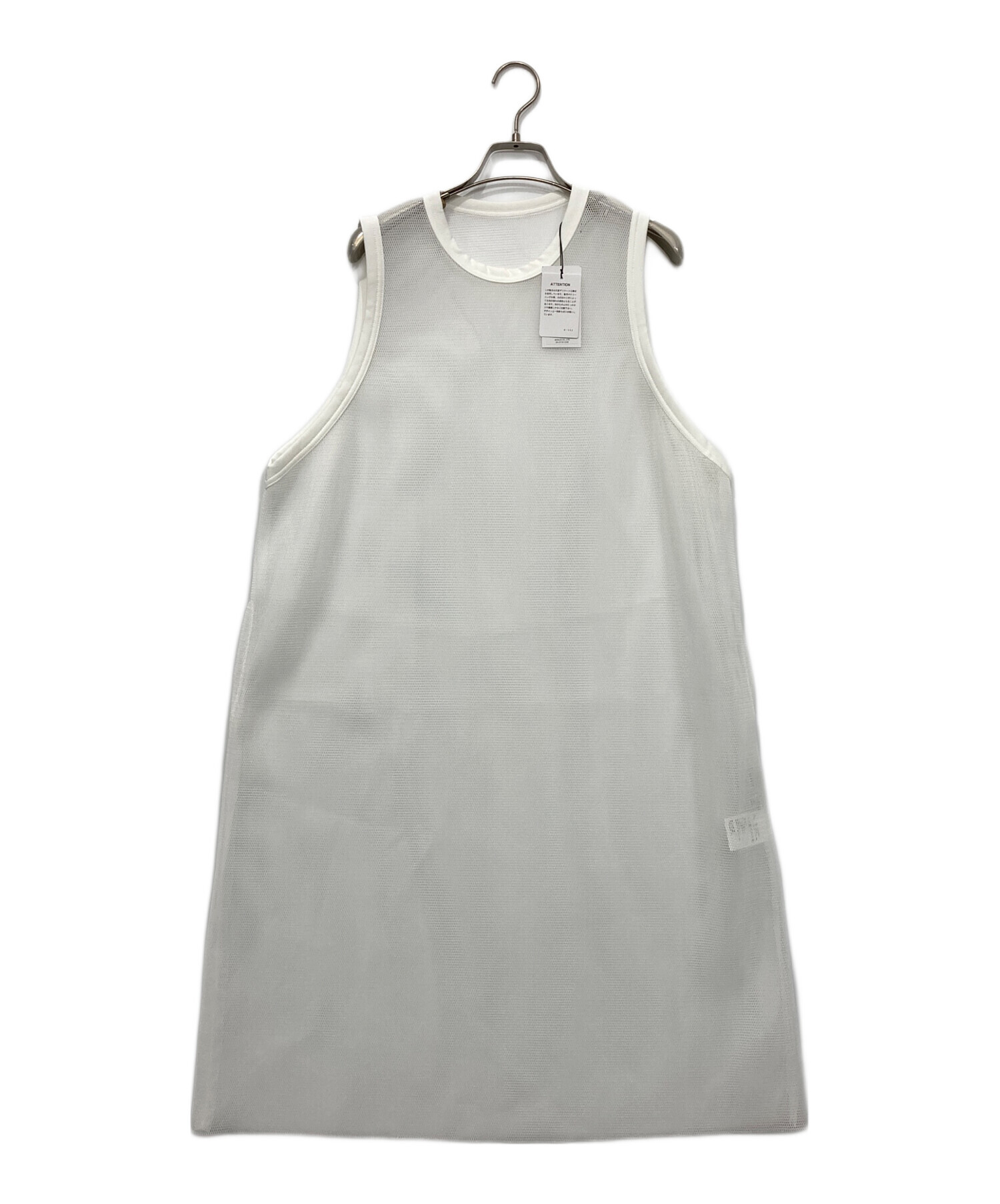 中古・古着通販】HYKE (ハイク) MESH SLEEVLES DRESS /メッシュ 