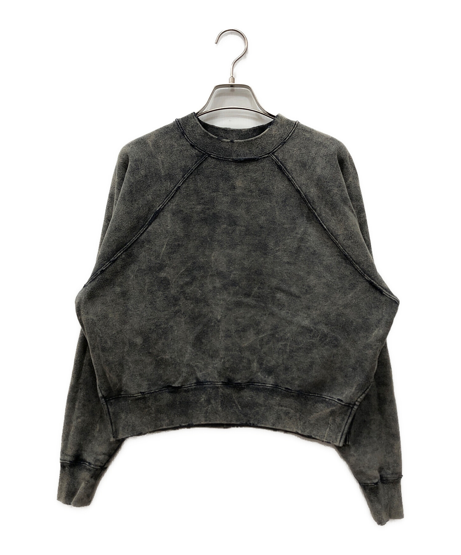 中古・古着通販】LON (ロン) TWO SIDE SWEATSHIRT ブラック サイズ