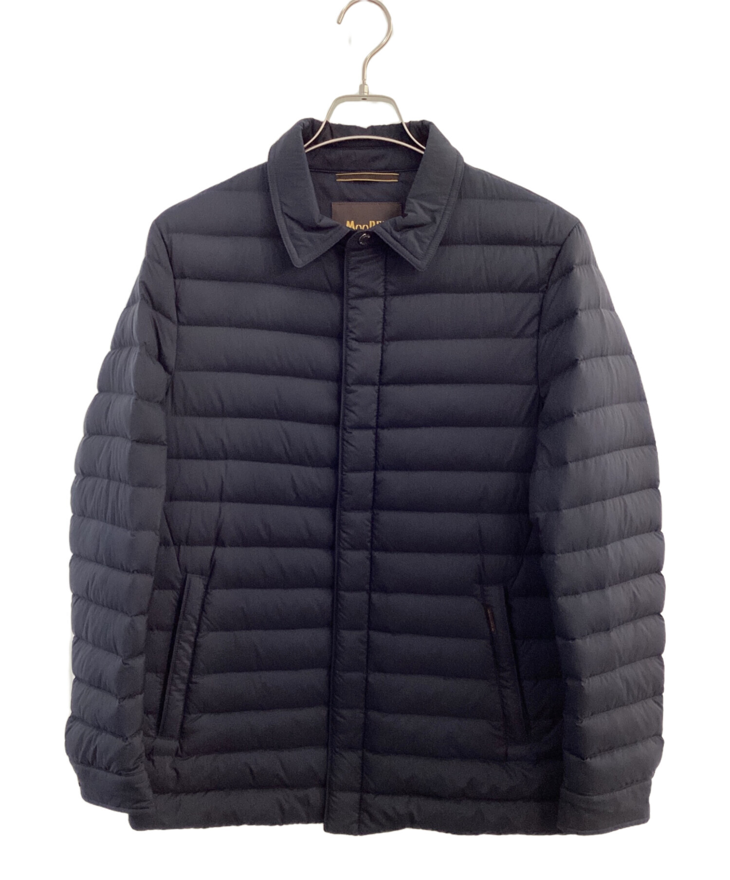 新品タグ付ムーレー RAY-KNネイビー ダウンジャケット MOORER 48 楽天