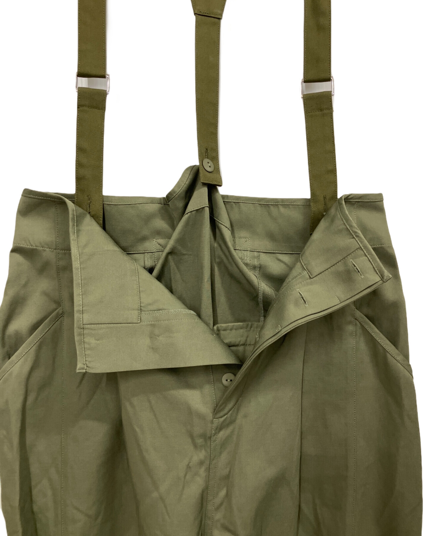 中古・古着通販】HeRIN.CYE (ヘリンドットサイ) Suspender pants 