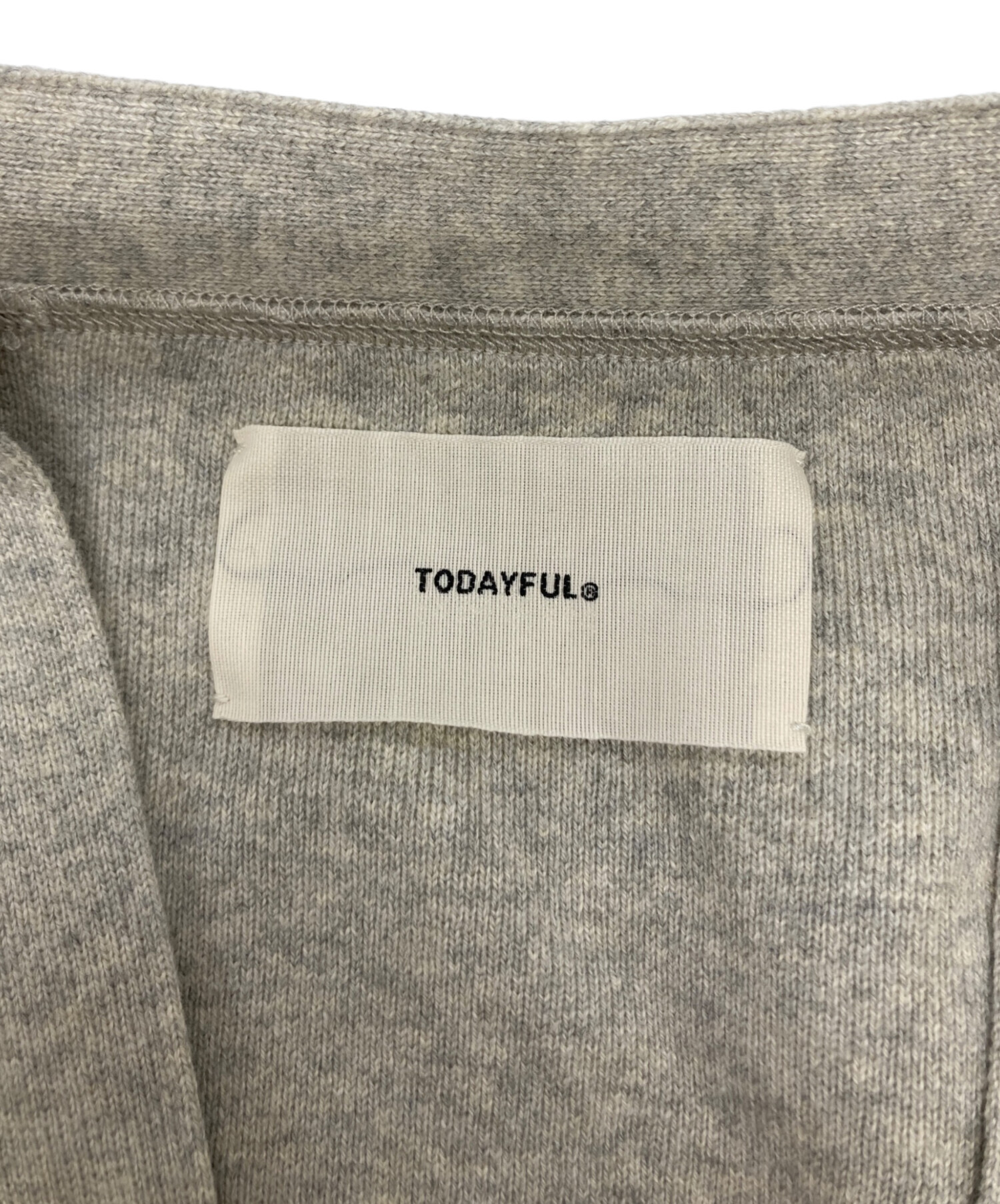 中古・古着通販】TODAYFUL (トゥデイフル) Waistshape Knit Cardigan