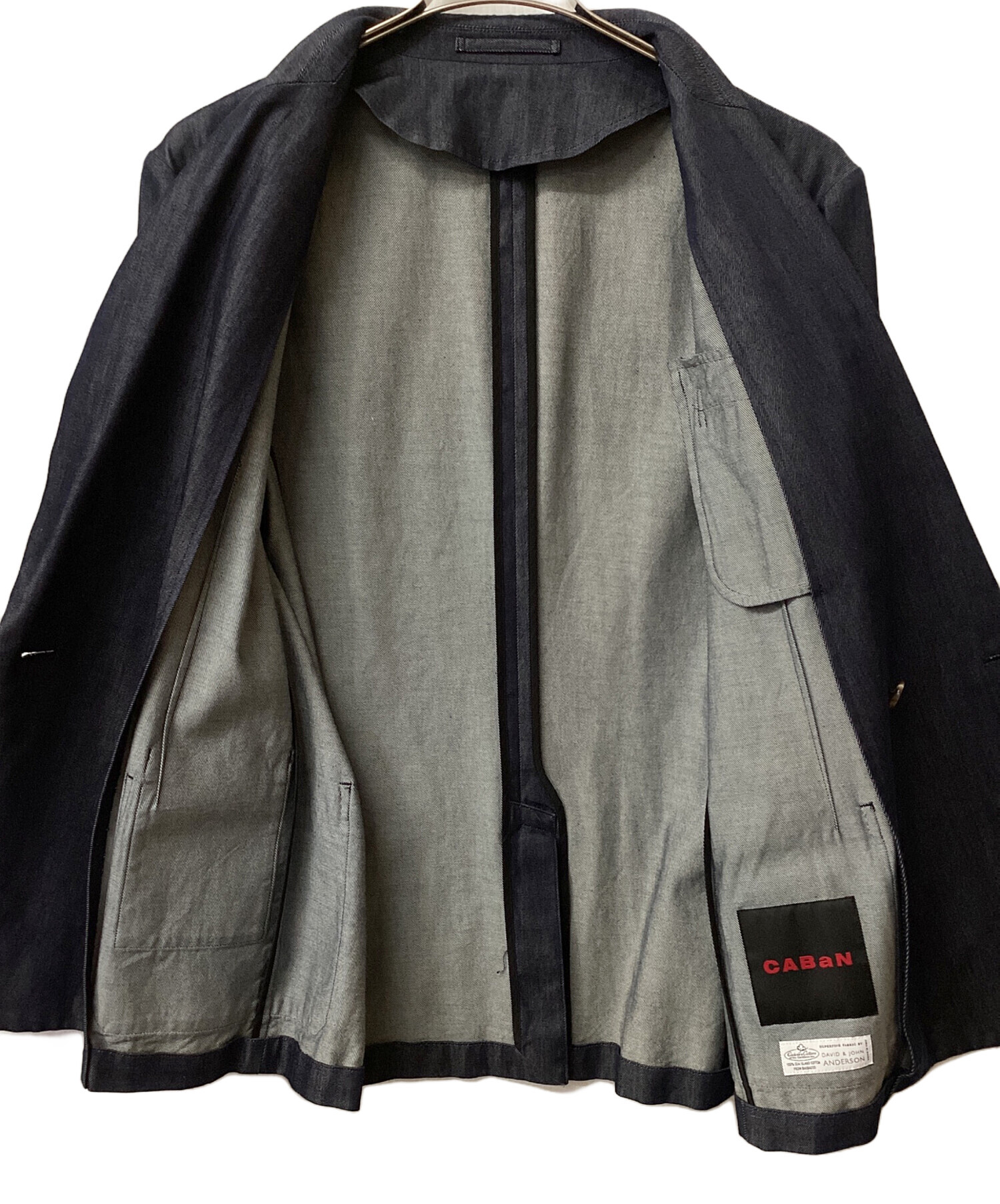 中古・古着通販】CABAN (キャバン) コットンデニム ダブルブレスト