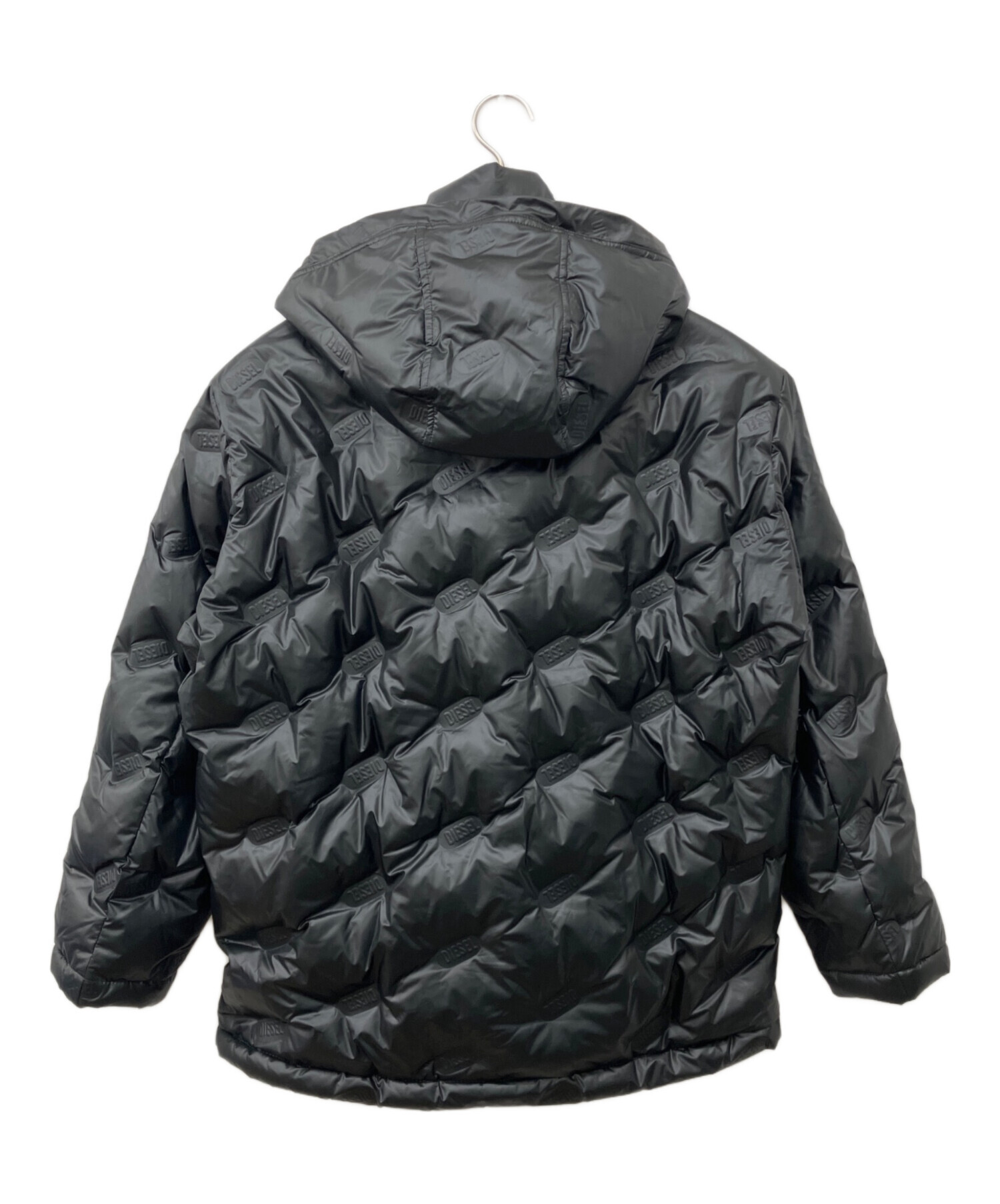 中古・古着通販】DIESEL (ディーゼル) ダウンジャケット ブラック