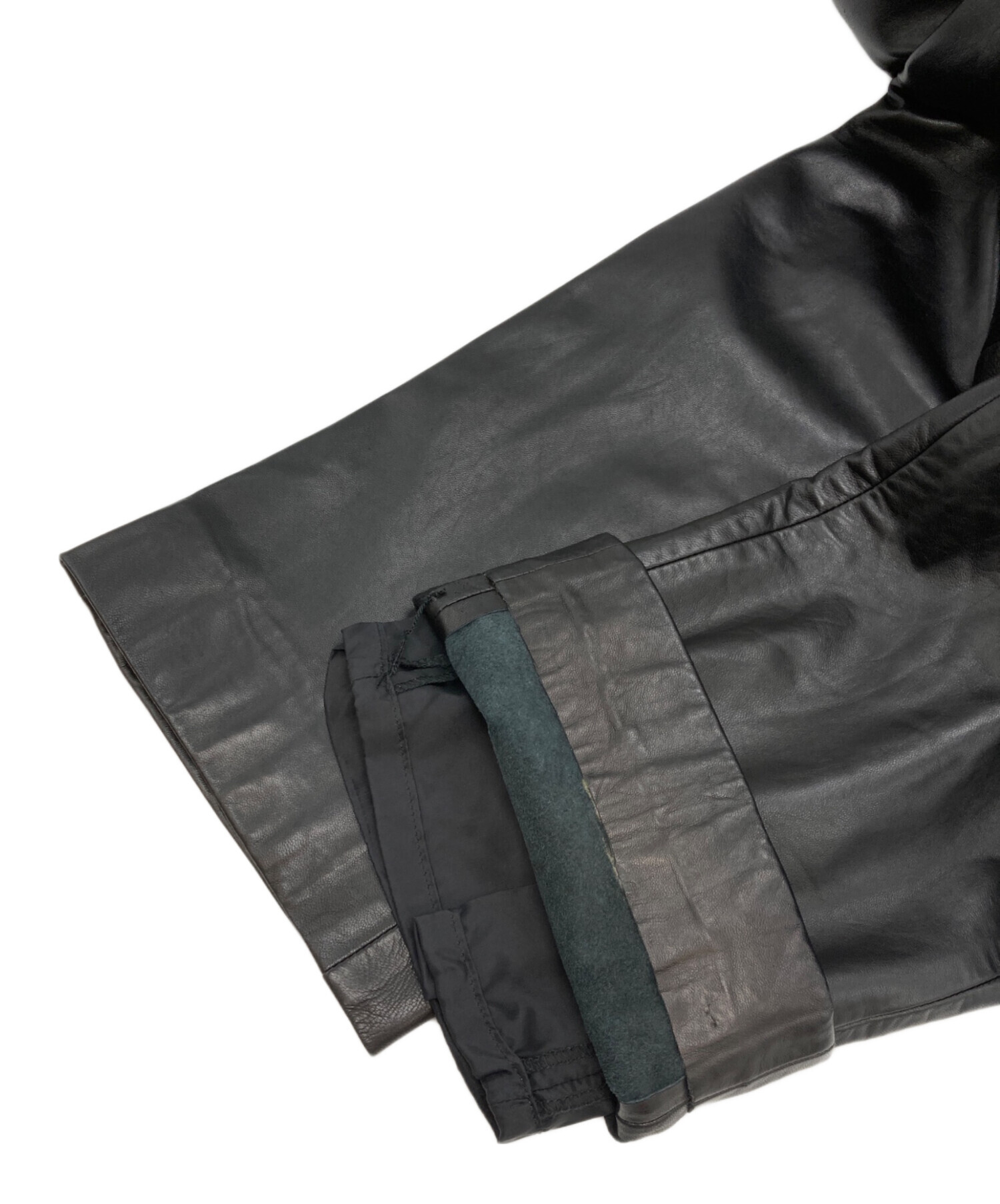 Ralph Lauren ラムレザーフレアパンツ 中古・古着通販】RALPH LAUREN SPORT (ラルフローレン スポーツ