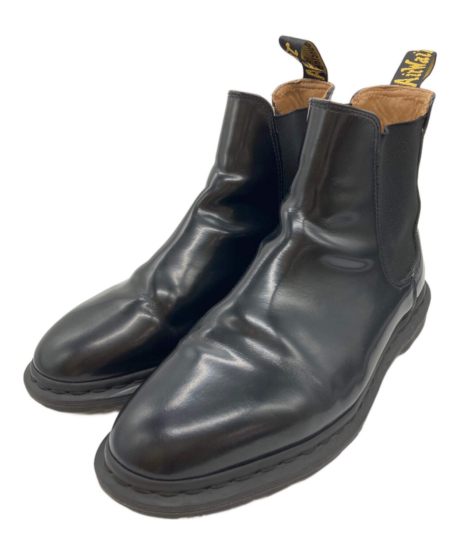 【売り切り値引き】ドクターマーチン　ブラック サイドゴアブーツ 中古・古着通販】Dr.Martens (ドクターマーチン) サイドゴアブーツ