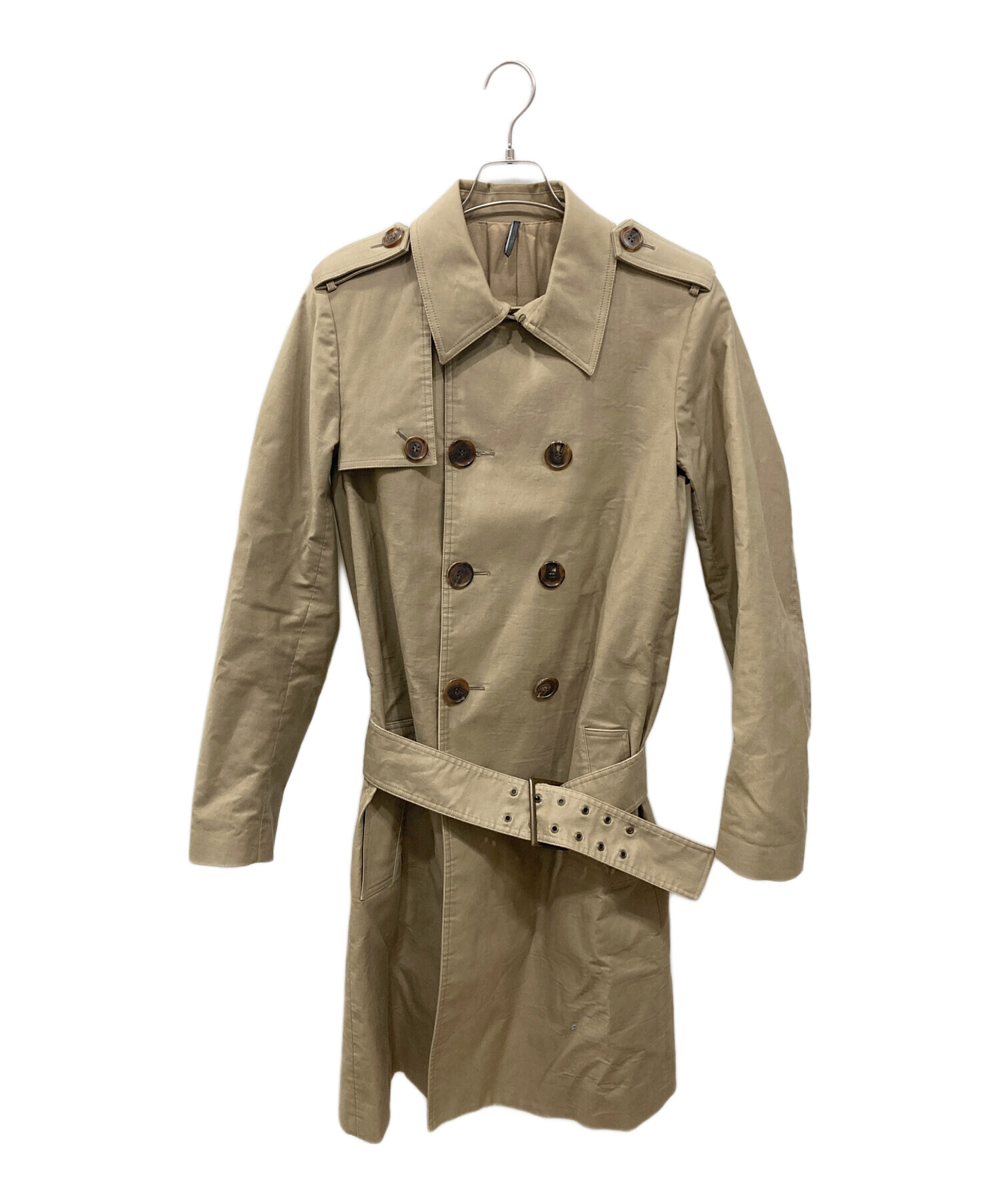 dior homme AW04 ベージュ　トレンチコート　44 中古・古着通販】DIOR HOMME (ディオール オム) トレンチコート