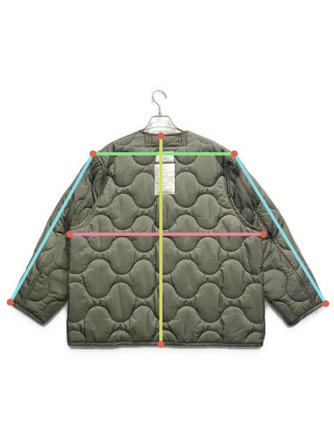 中古・古着通販】HYKE (ハイク) QUILTED LINER JACKET カーキ サイズ:2