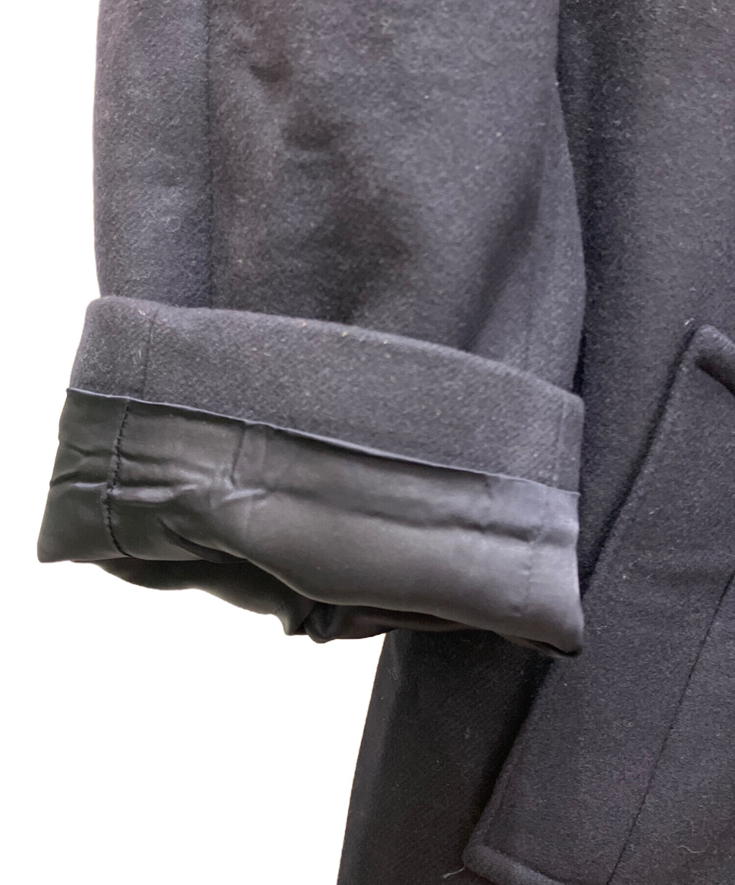 中古・古着通販】PRADA (プラダ) ウールコート ネイビー サイズ:36