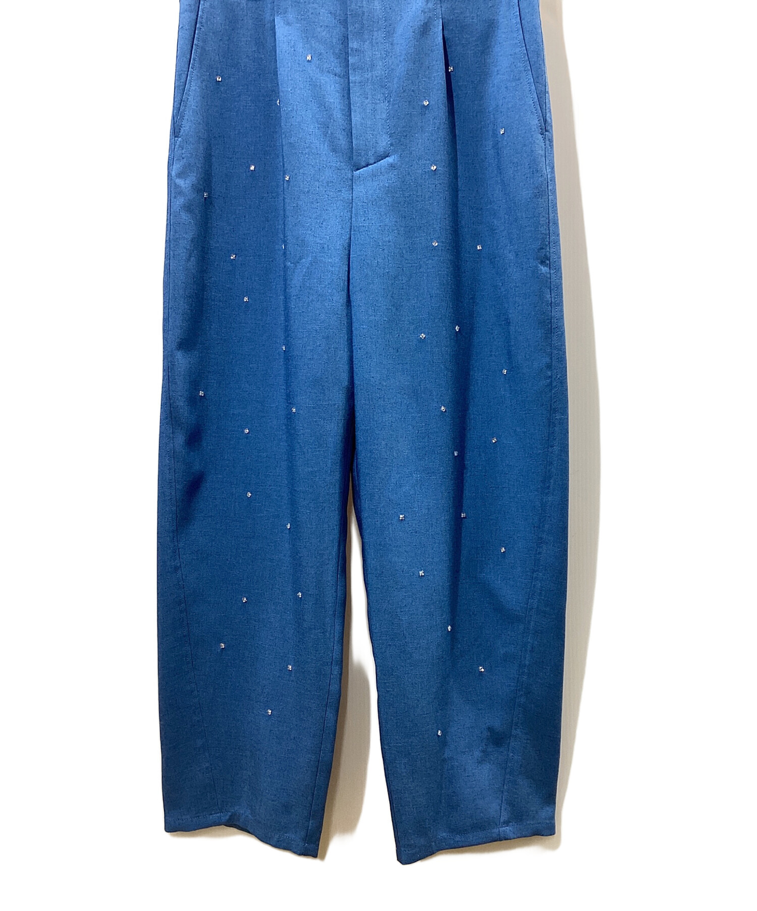 中古・古着通販】MUVEIL (ミュベール) 水しぶきビジューサロペット