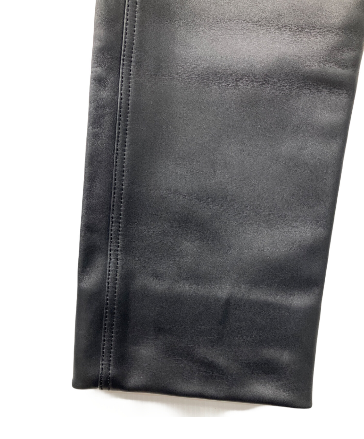 【美品】ハーレーダビッドソン　レザー　パンツ　ブラック　33 中古・古着通販】HARLEY-DAVIDSON (ハーレーダビッドソン) レザー