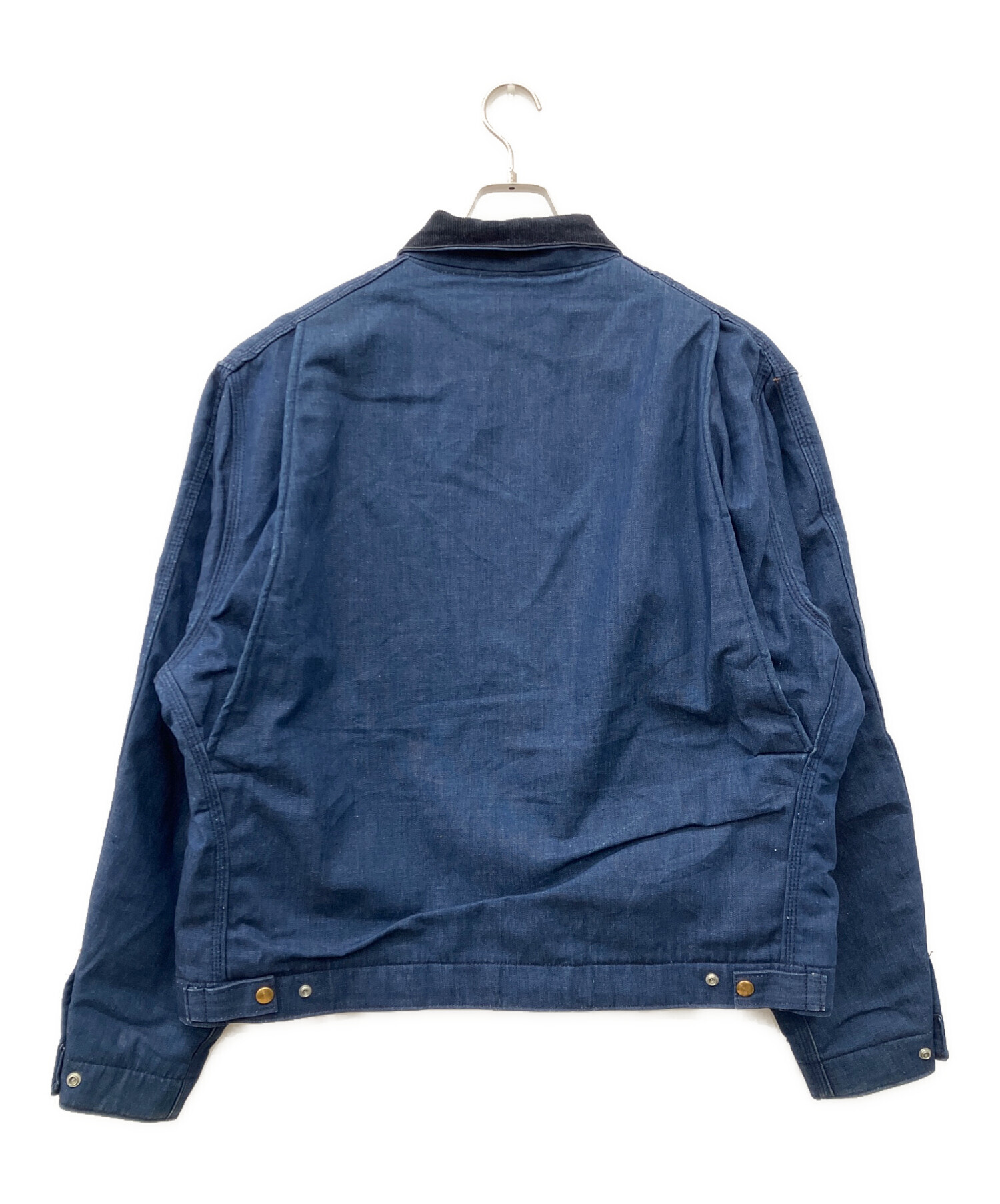 70s CARHARTT デトロイトジャケット USA製 デニムインディゴ 46 70s CARHARTT デトロイトジャケット USA製 デニムインディゴ 46 中古