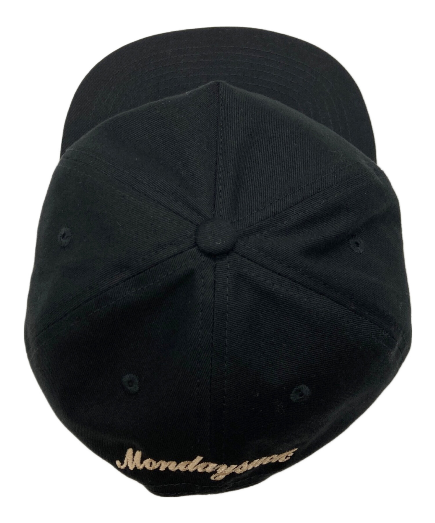 中古・古着通販】mondaysuck (マンデーサック) キャップ ブラック