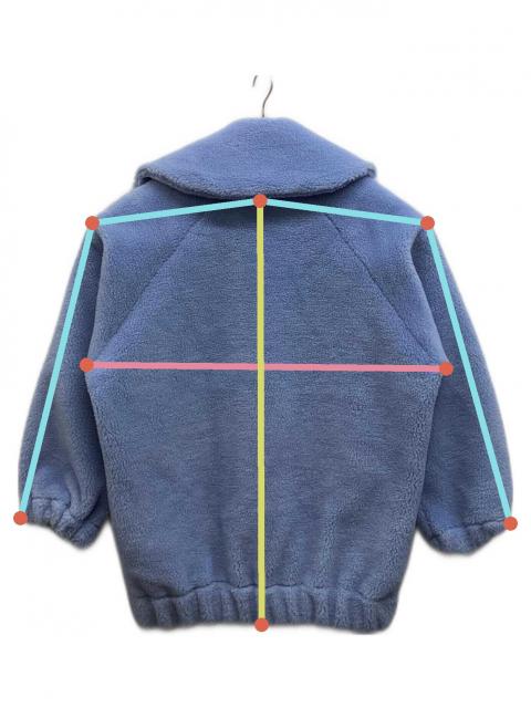 中古・古着通販】Patou (パトゥ) フェイクシアリング ボンバー 中古・古着通販】Patou (パトゥ) フェイクシアリング ボンバー