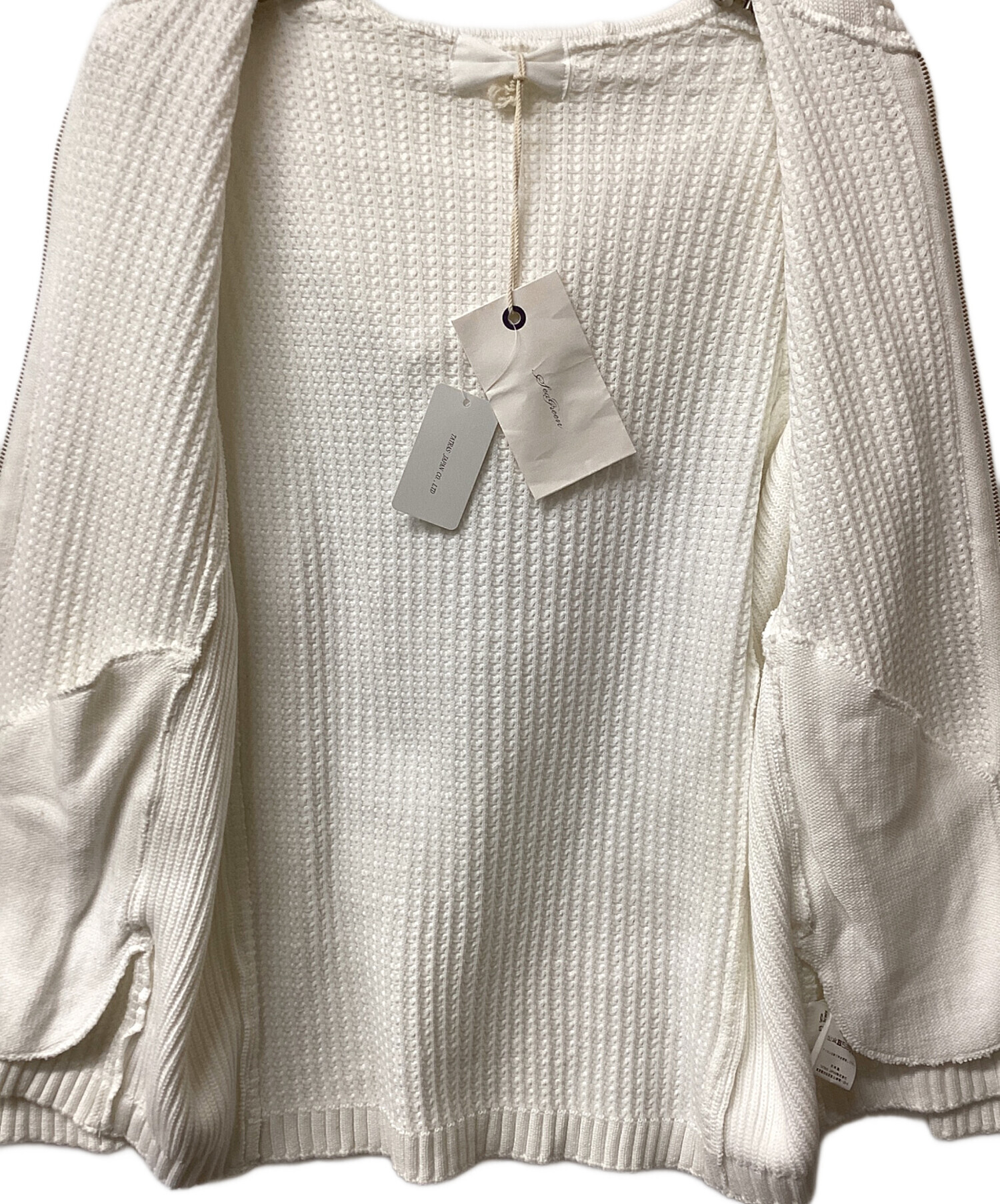 中古・古着通販】Seagreen (シーグリーン) ワッフルジップパーカー