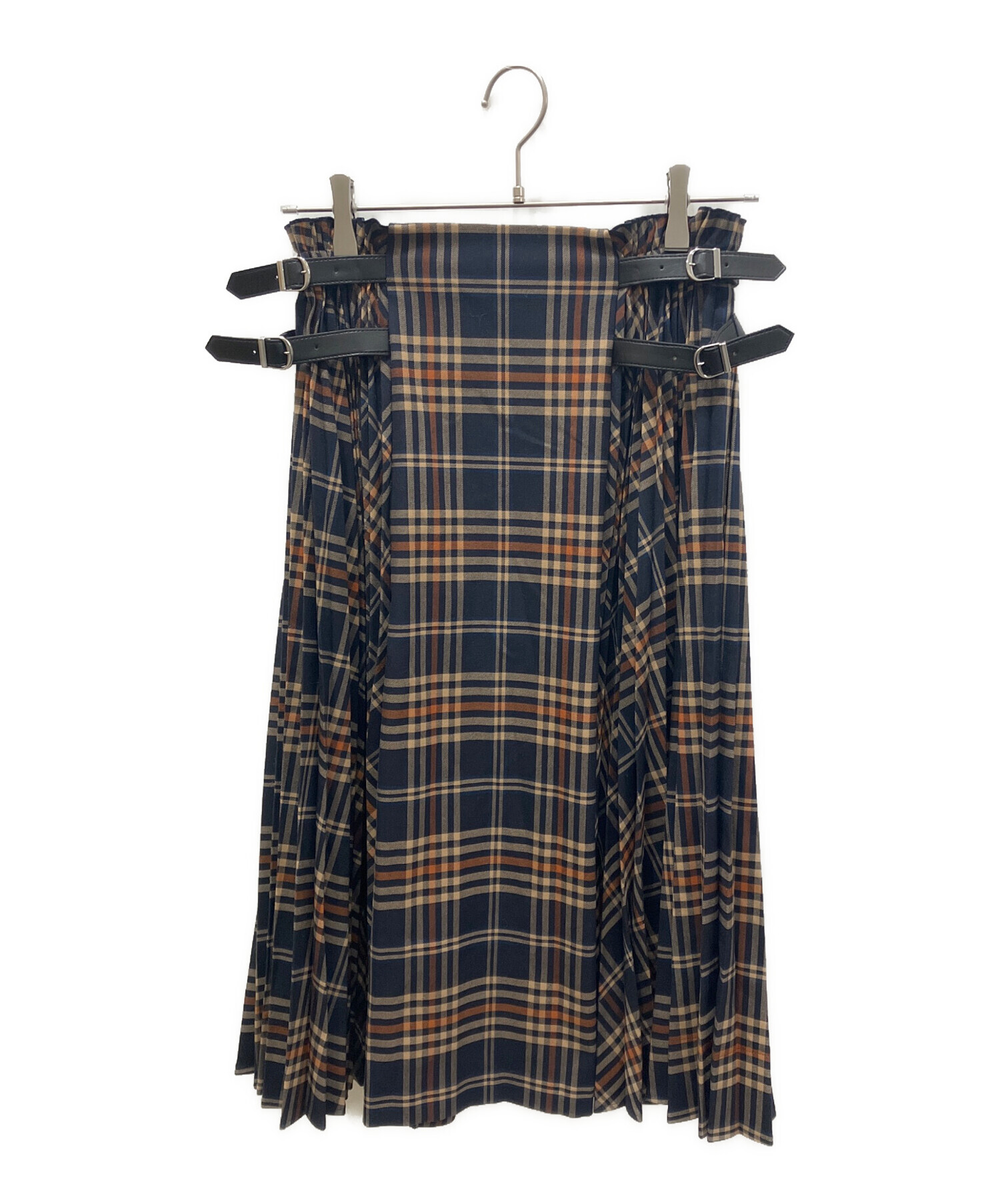 ★FOXEY NEW YORK/フォクシーニューヨーク ノースリーブワンピース 42/L相当/ダークネイビー/ストレート/裾ギャザー/膝上丈＃13358004 FOXEY NEWYORK フォクシーニューヨークドレス