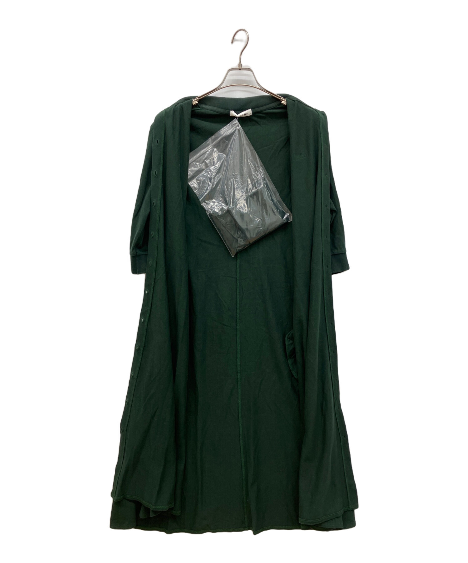 中古・古着通販】LACOSTE (ラコステ) ベルトデザインロングポロシャツ