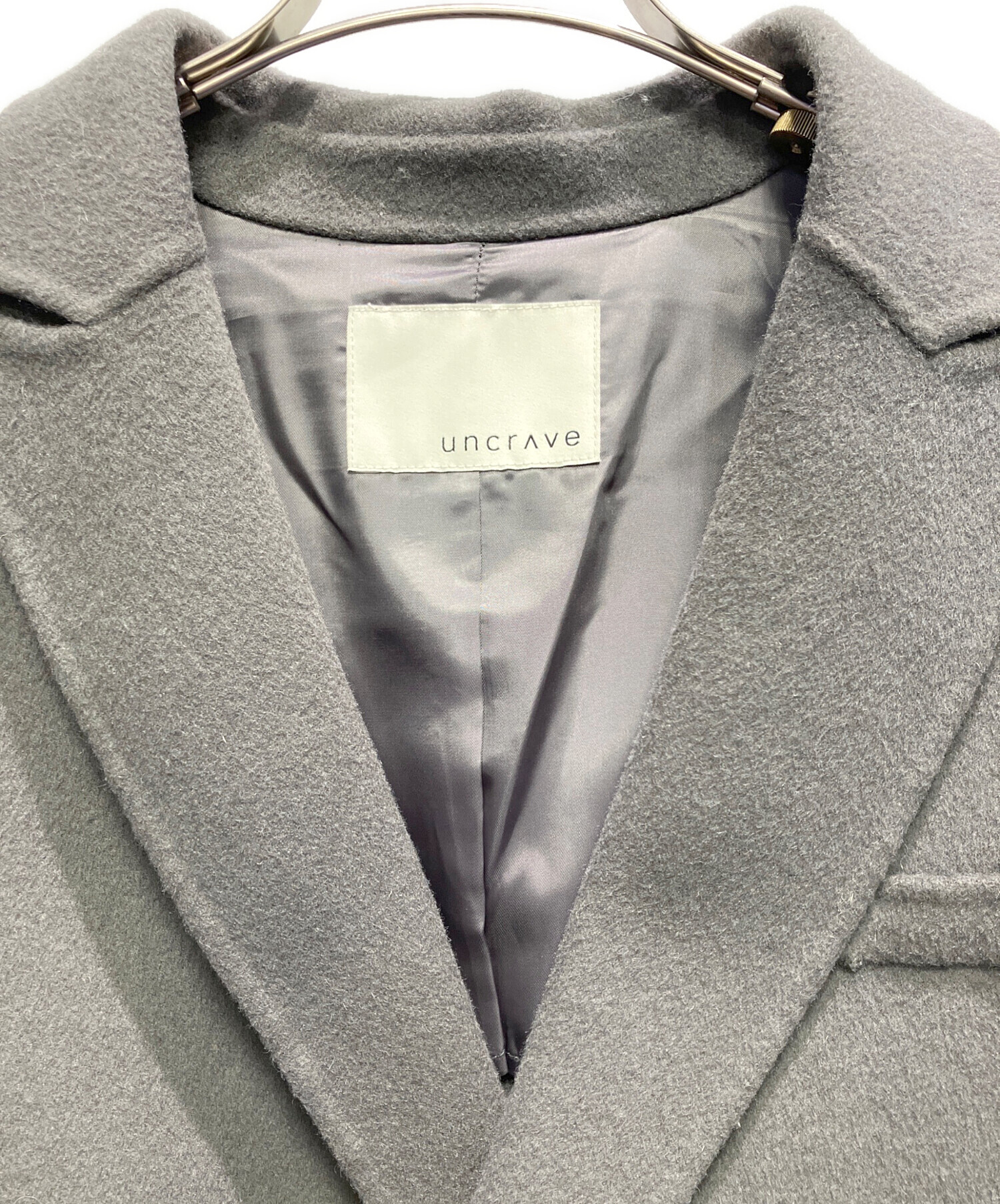 中古・古着通販】uncrave (アンクレイヴ3.) リバー ジャケットコート