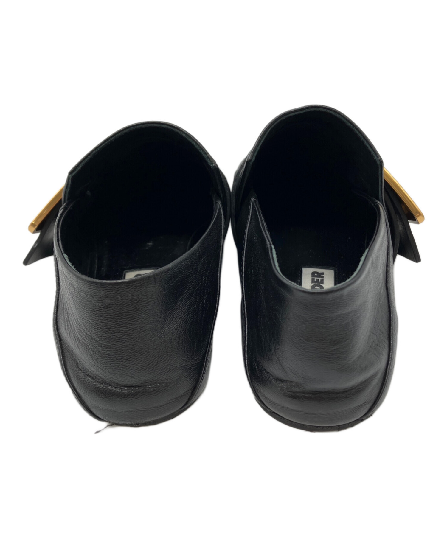 JIL SANDER ブラック ポインテッドトゥ パンプス 中古・古着通販】JIL SANDER (ジルサンダー) ポインテッドトゥパンプス