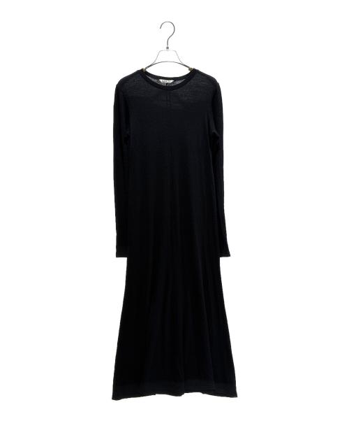 中古・古着通販】AURALEE (オーラリー) WOOL AMUNZEN DRESS ブラック