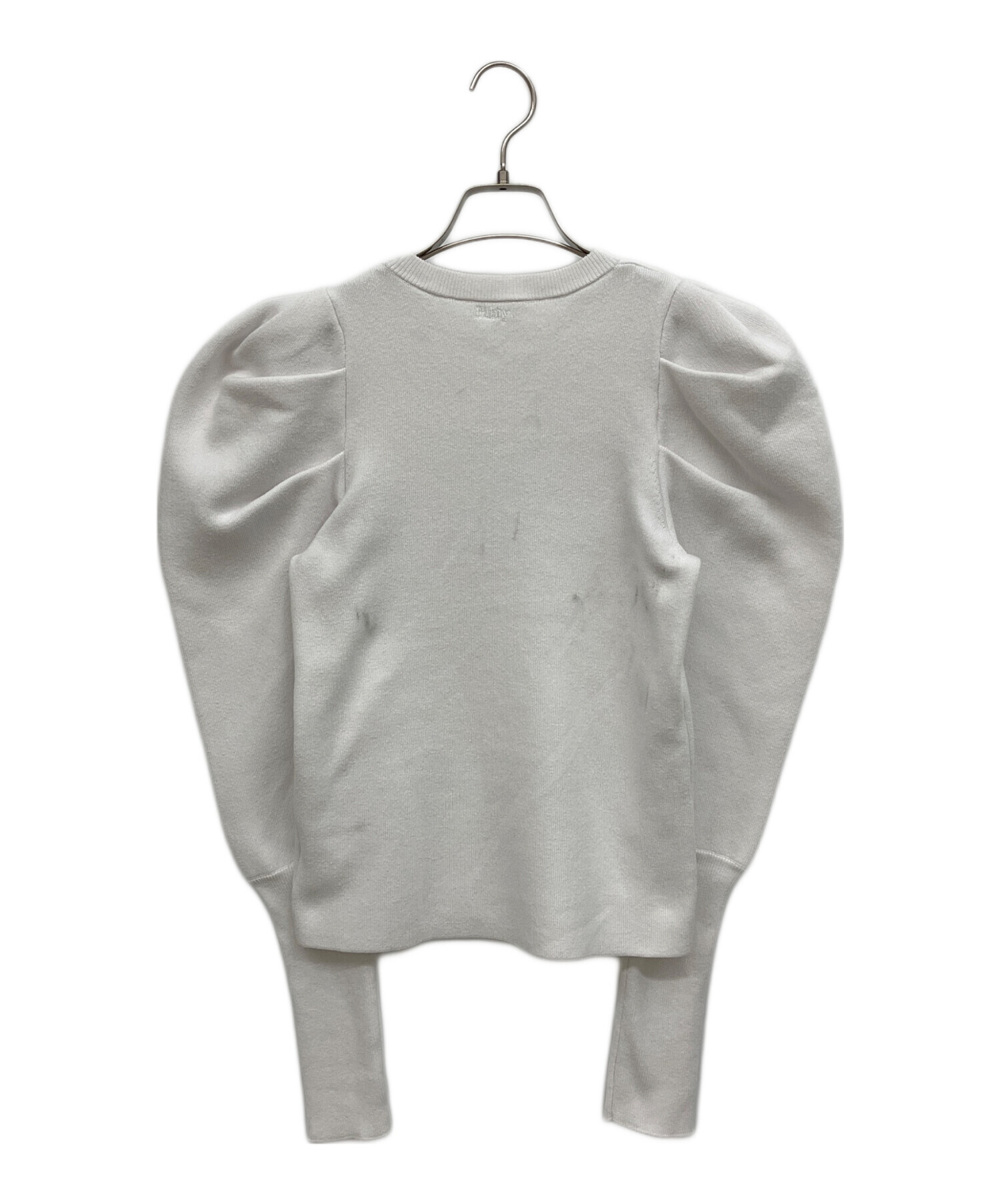 中古・古着通販】Bibiy. (ビビィ) EFFIE PUFF KNIT ホワイト サイズ