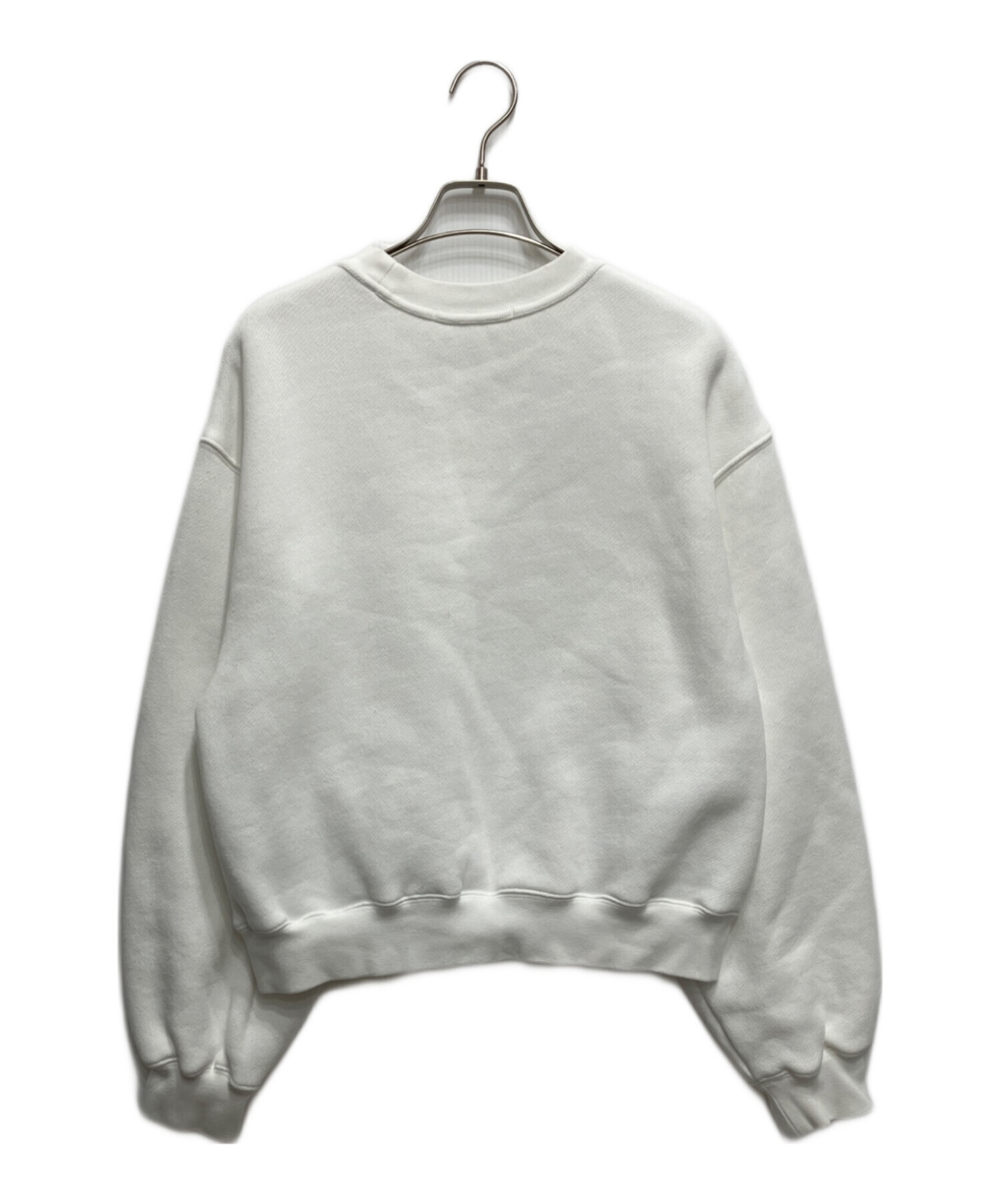 alexanderwang アレキサンダーワン ロゴ スウェット ホワイト XS 中古・古着通販】ALEXANDER WANG (アレキサンダー・ワン) パフロゴ