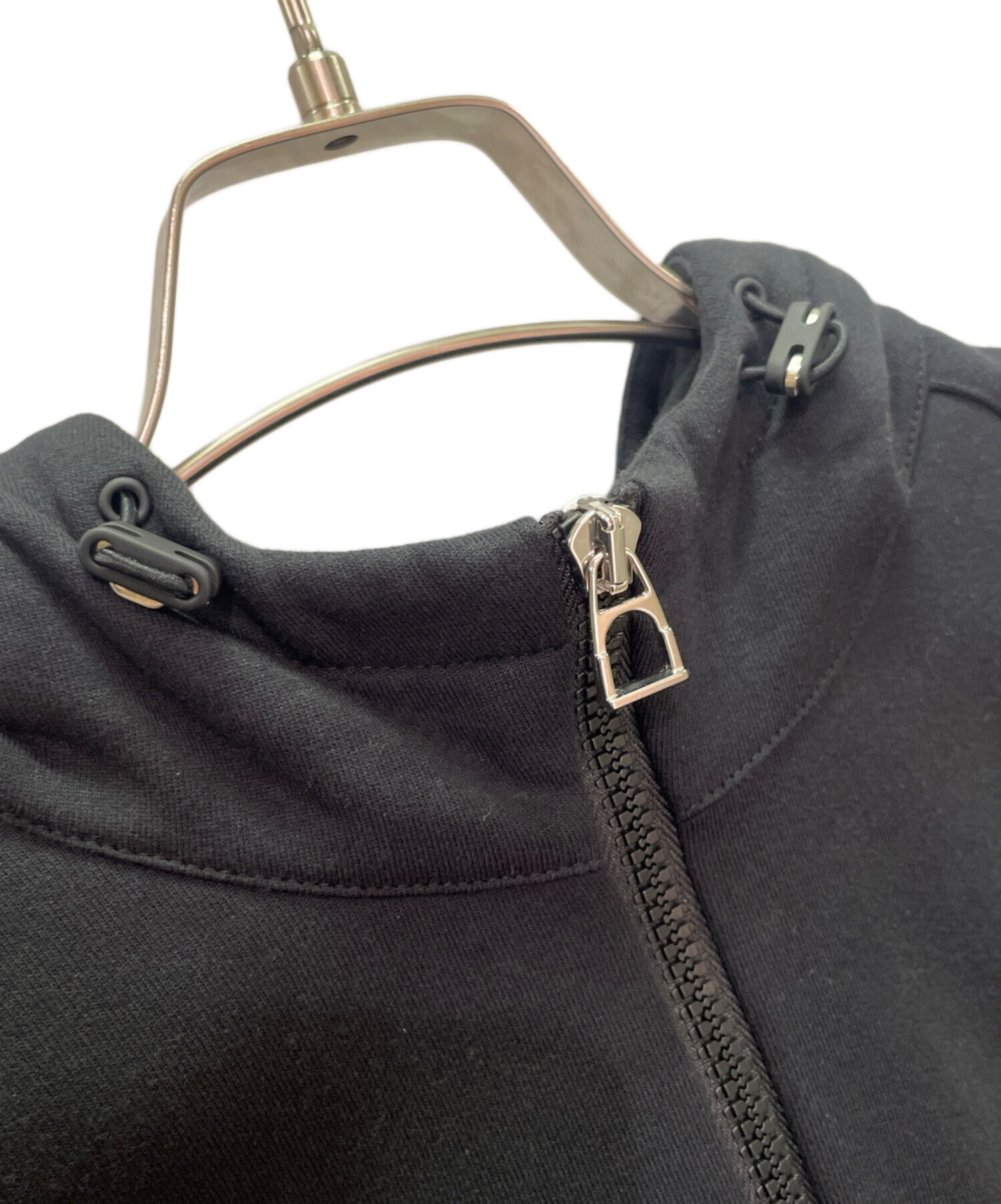 中古・古着通販】HERMES (エルメス) ハーフジップパーカー ブラック