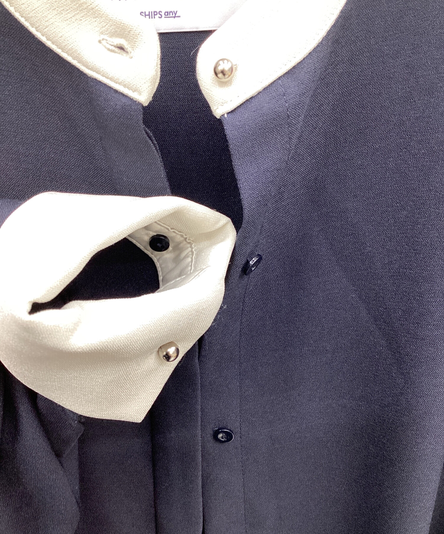 中古・古着通販】SHIPS any (シップスエニィ) ダブルクロス Aライン