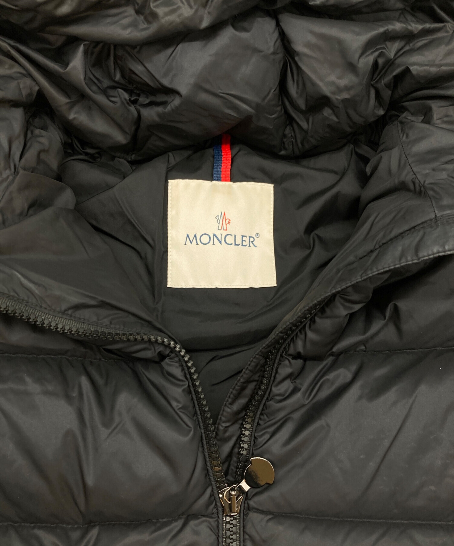 中古・古着通販】MONCLER (モンクレール) ダウンジャケット ブラック 