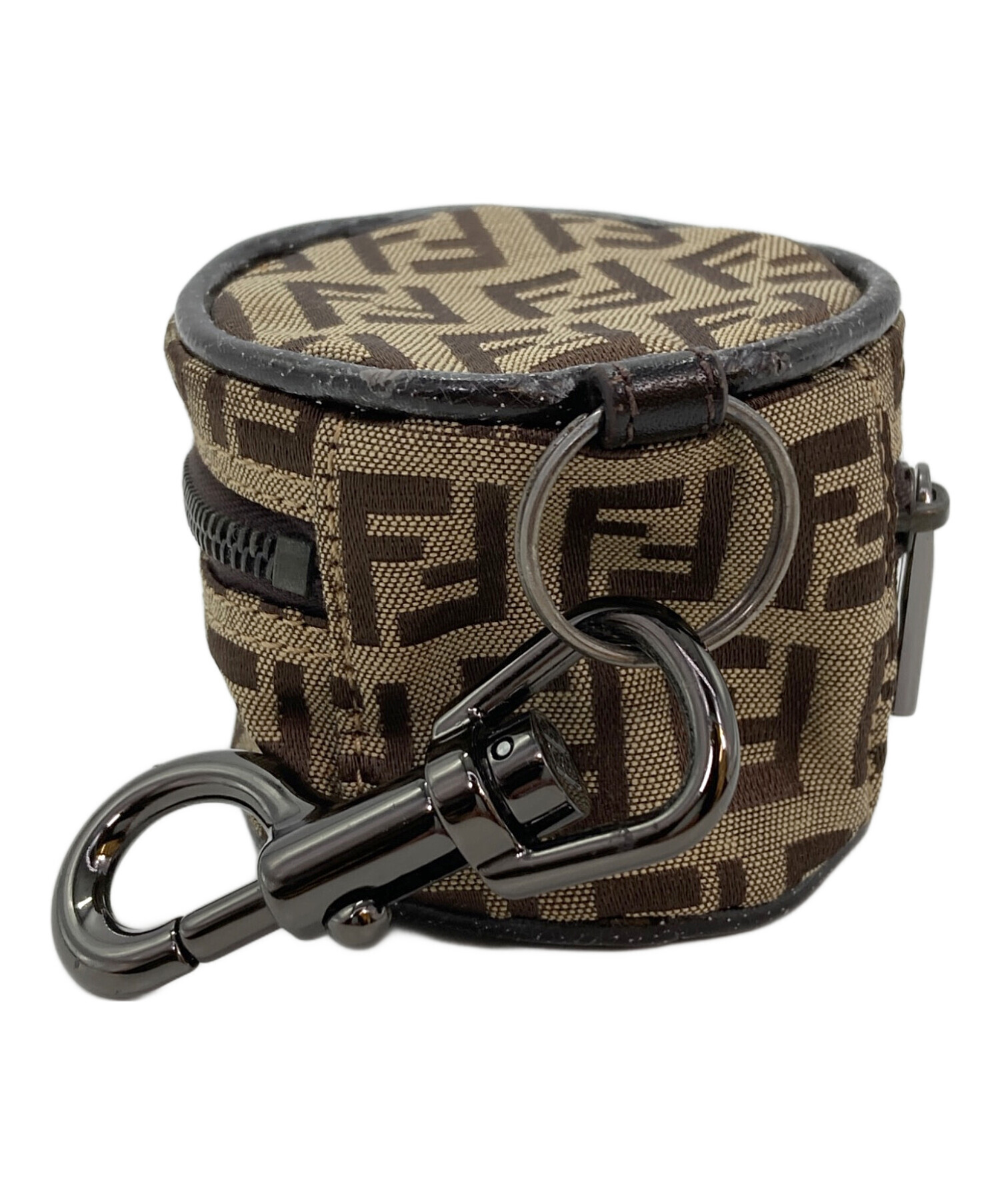 FENDI フェンディ アクセサリーポーチ 中古 中古・古着通販】FENDI (フェンディ) ポーチチャーム ベージュ