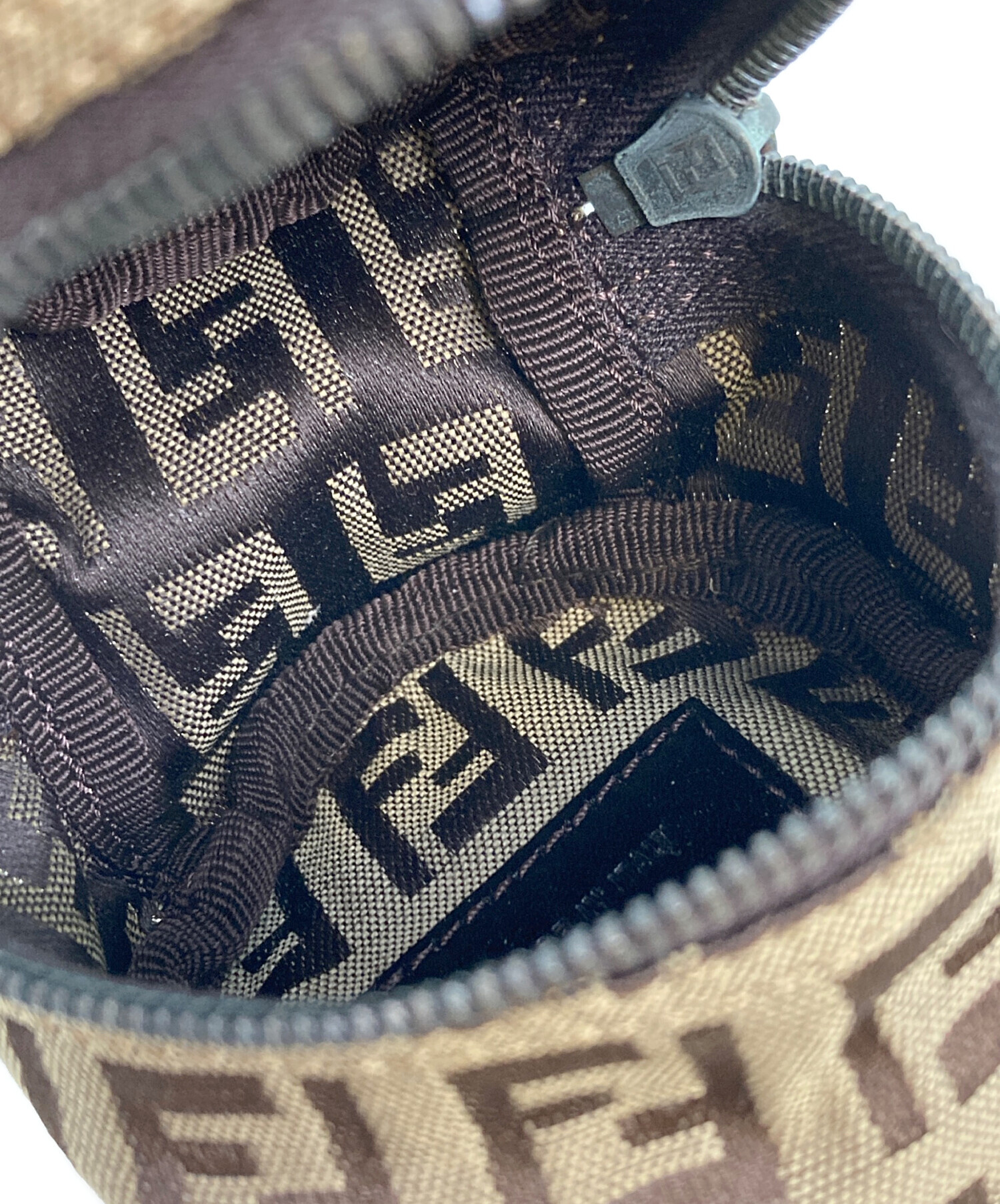 中古・古着通販】FENDI (フェンディ) ポーチチャーム ベージュ
