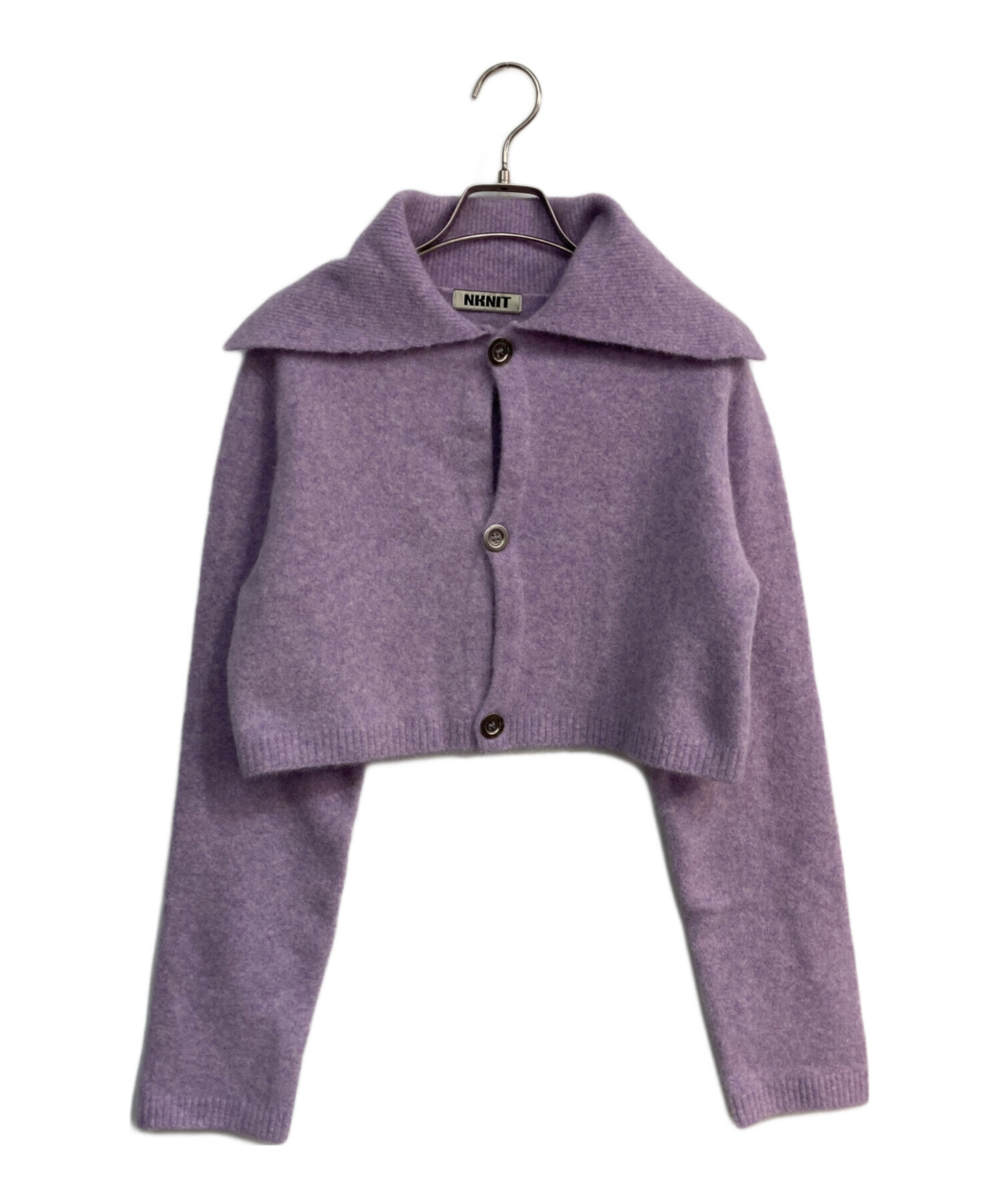 中古・古着通販】NKNIT (ンニット) fox mix sailor collar cardigan