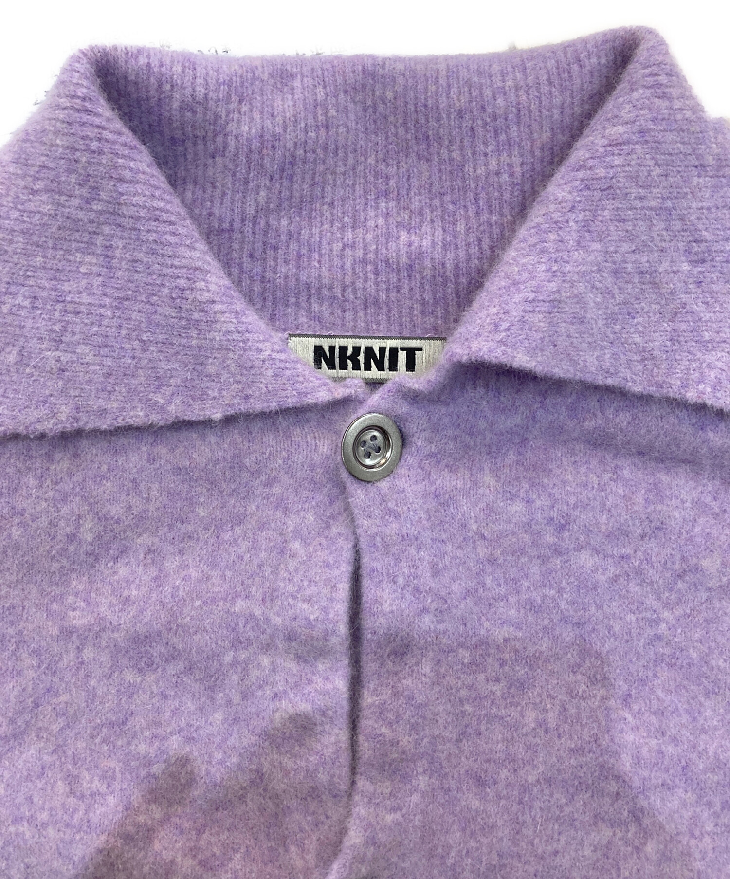 中古・古着通販】NKNIT (ンニット) fox mix sailor collar cardigan