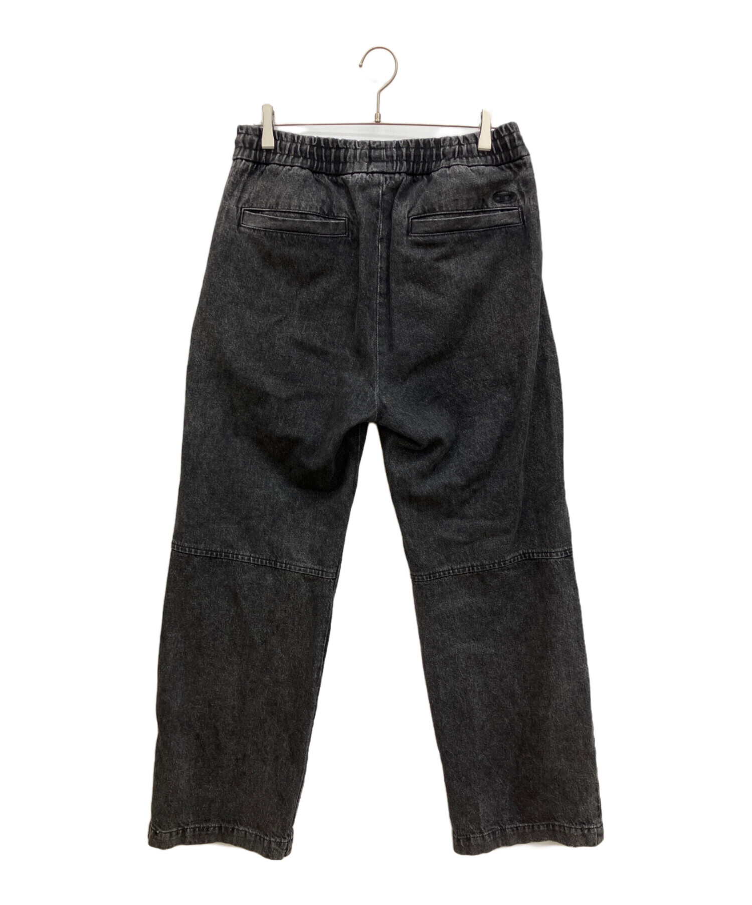 00s DIESEL ブラックデニム W30 DIESEL ブラックデニムパンツ