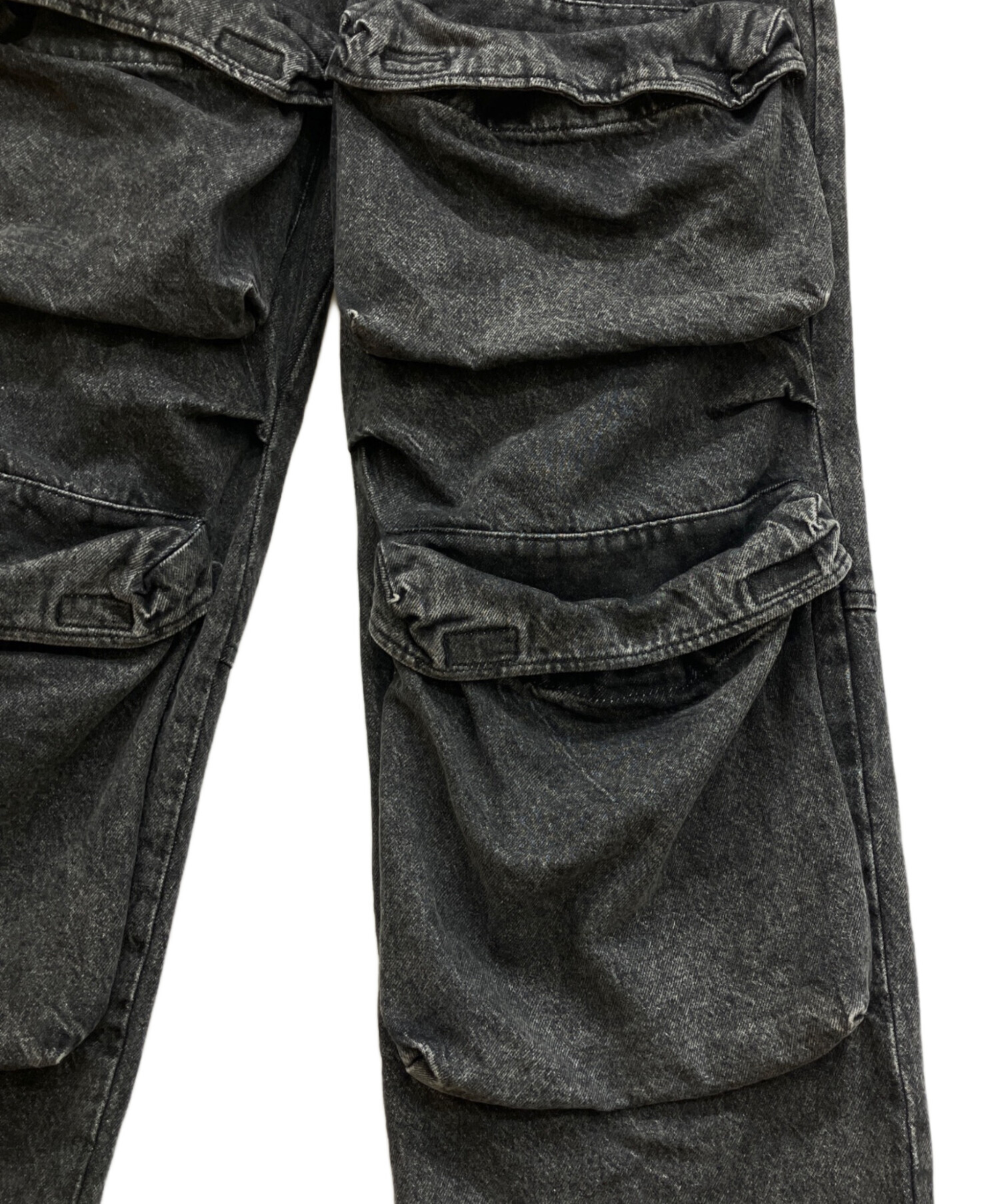 中古・古着通販】DIESEL (ディーゼル) デニムルーズフィット ブラック